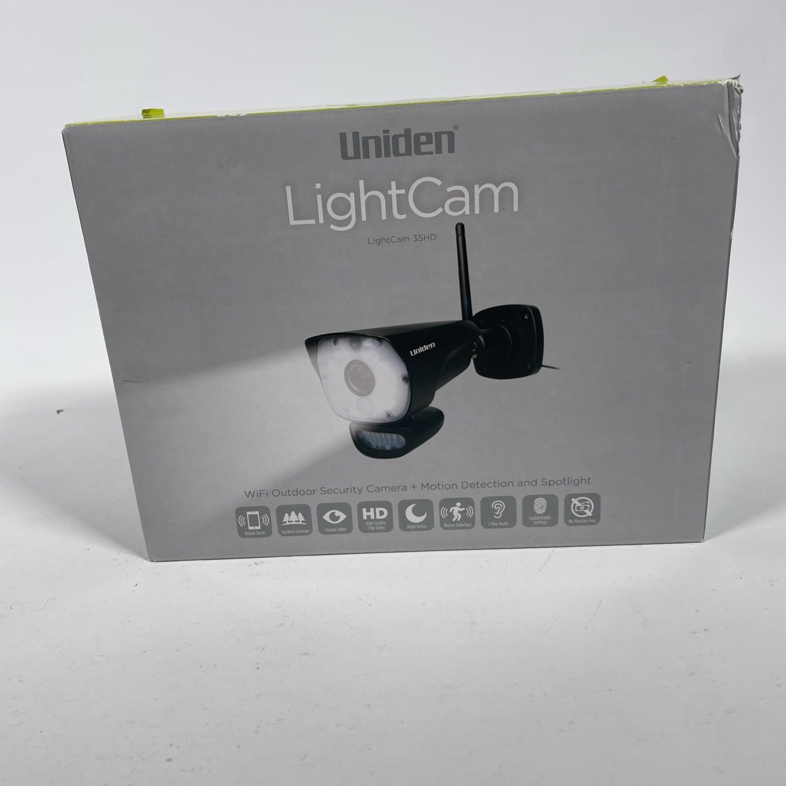 Uniden LightCam 35HD Wifi Outdoor Secturity Camera Motion Detection & Spotlight
