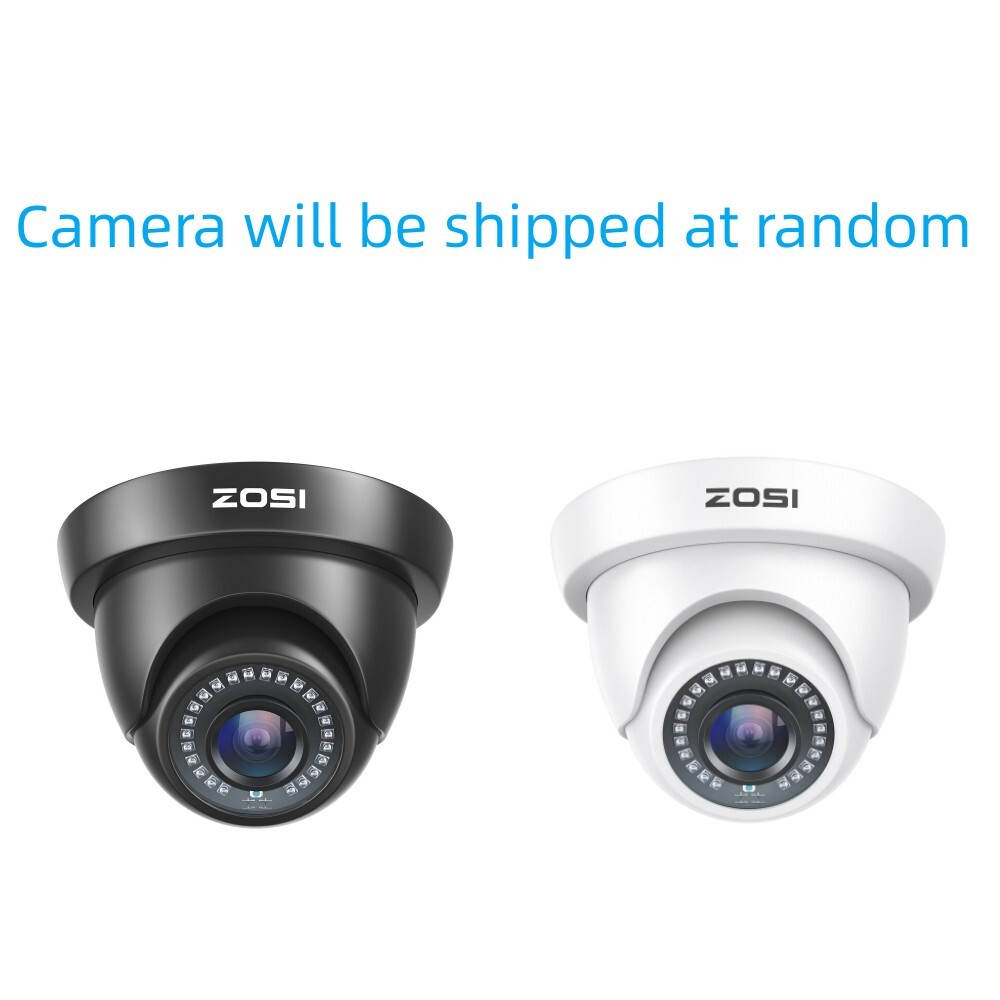 ZOSI H.265 8CH 5MP Lite DVR Outdoor 1080P CCTV Security Camera System IR Vision