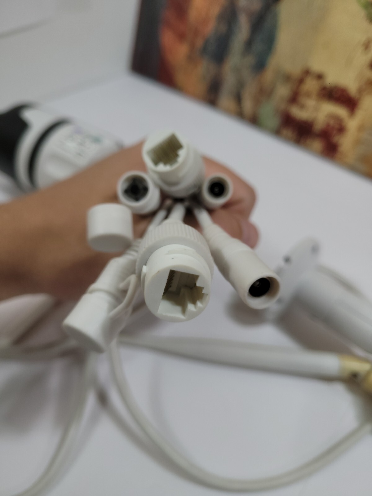(2) Cooico IP66 1080P Outdoor Security Camera Model 837 *Untested For Parts*