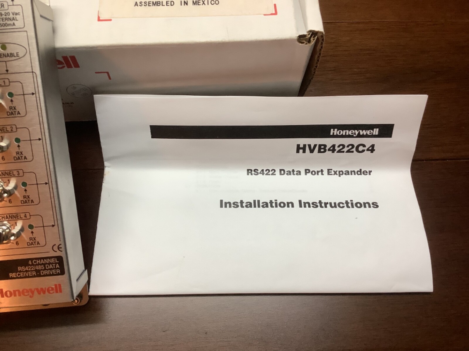 Honeywell Video HVB422C4 Data Port Expander 4 Channel RS422/485 Receiver-Driver