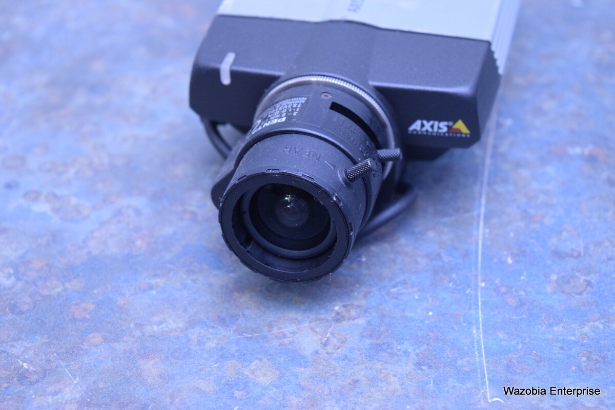 2 AXIS 221 NETWORK CAMERA 0221-001-02 WITH PENTAX 3-8 MM CS 1:1.0 D/N TS3VS10ED