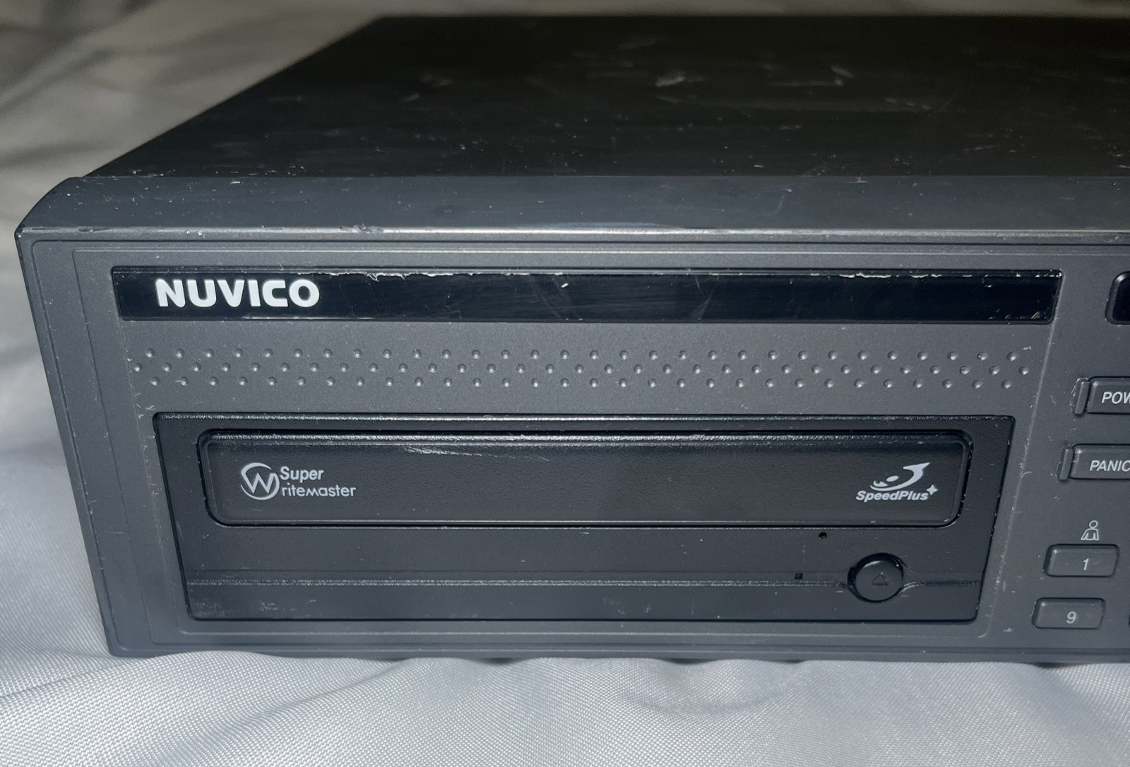 Nuvico DVR Surveillance Security System ED-P1600 16-Channel w/ Cord Powers On