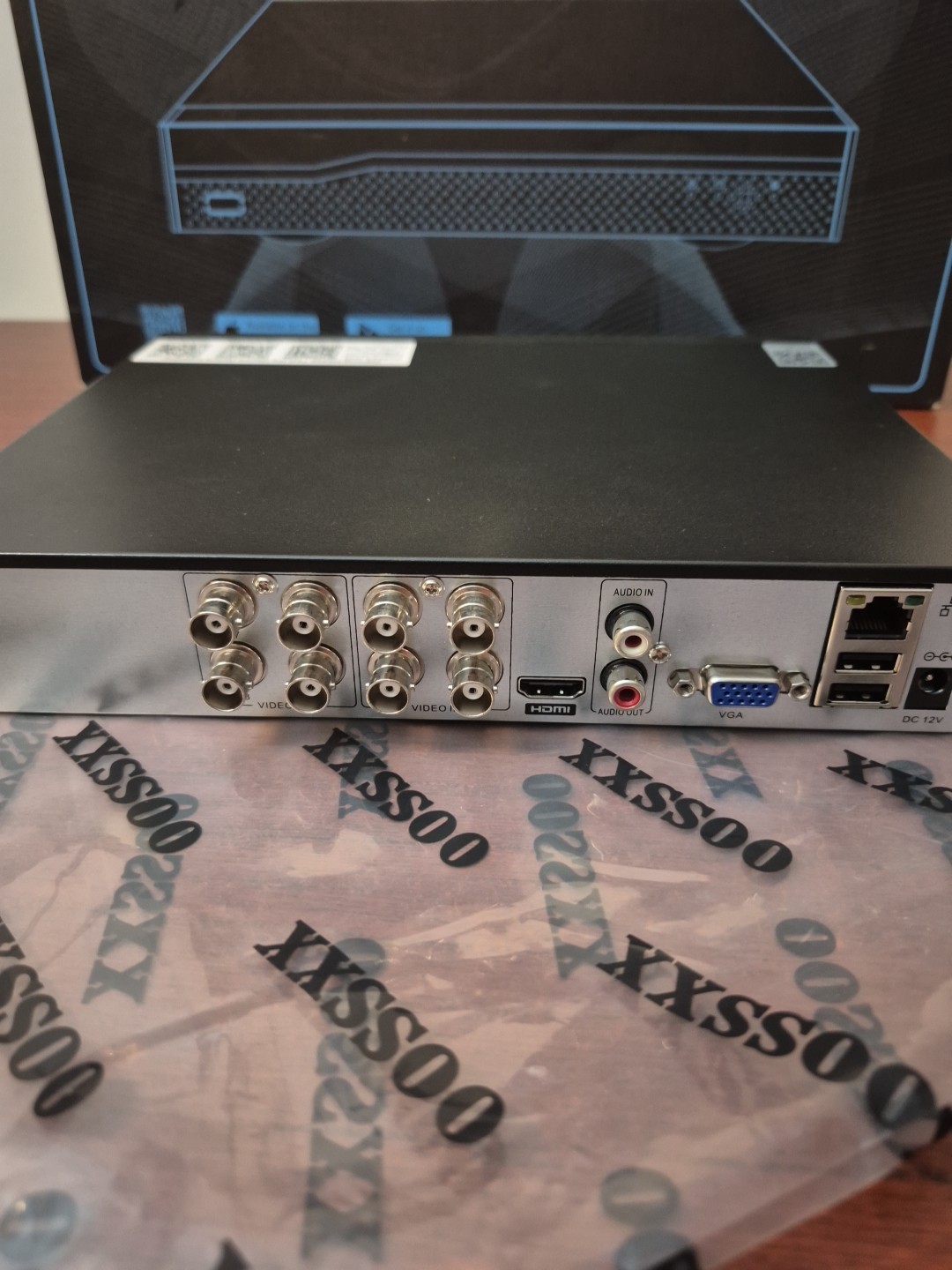 DVR 8-Channel Hybrid Capability 5-in-1 Digital Video Recorder 5.0MP HD Securi(No