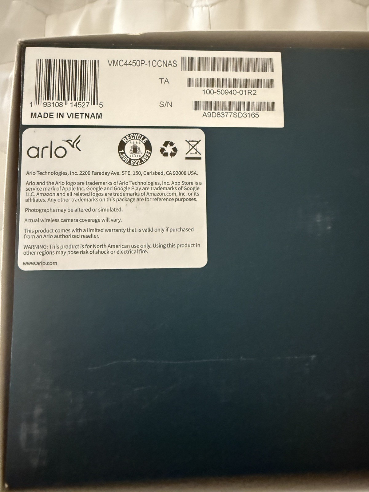 Arlo Pro 4 Spotlight Camera – 4 Pack – Wireless Security, 2K Video & HDR Color