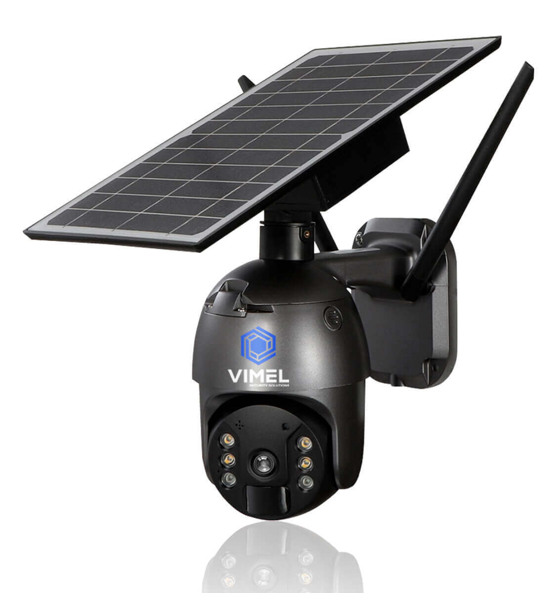 4G Solar Security Camera 64GB PTZ LIVE View Alert Smart Phone 24/7 SIM Card