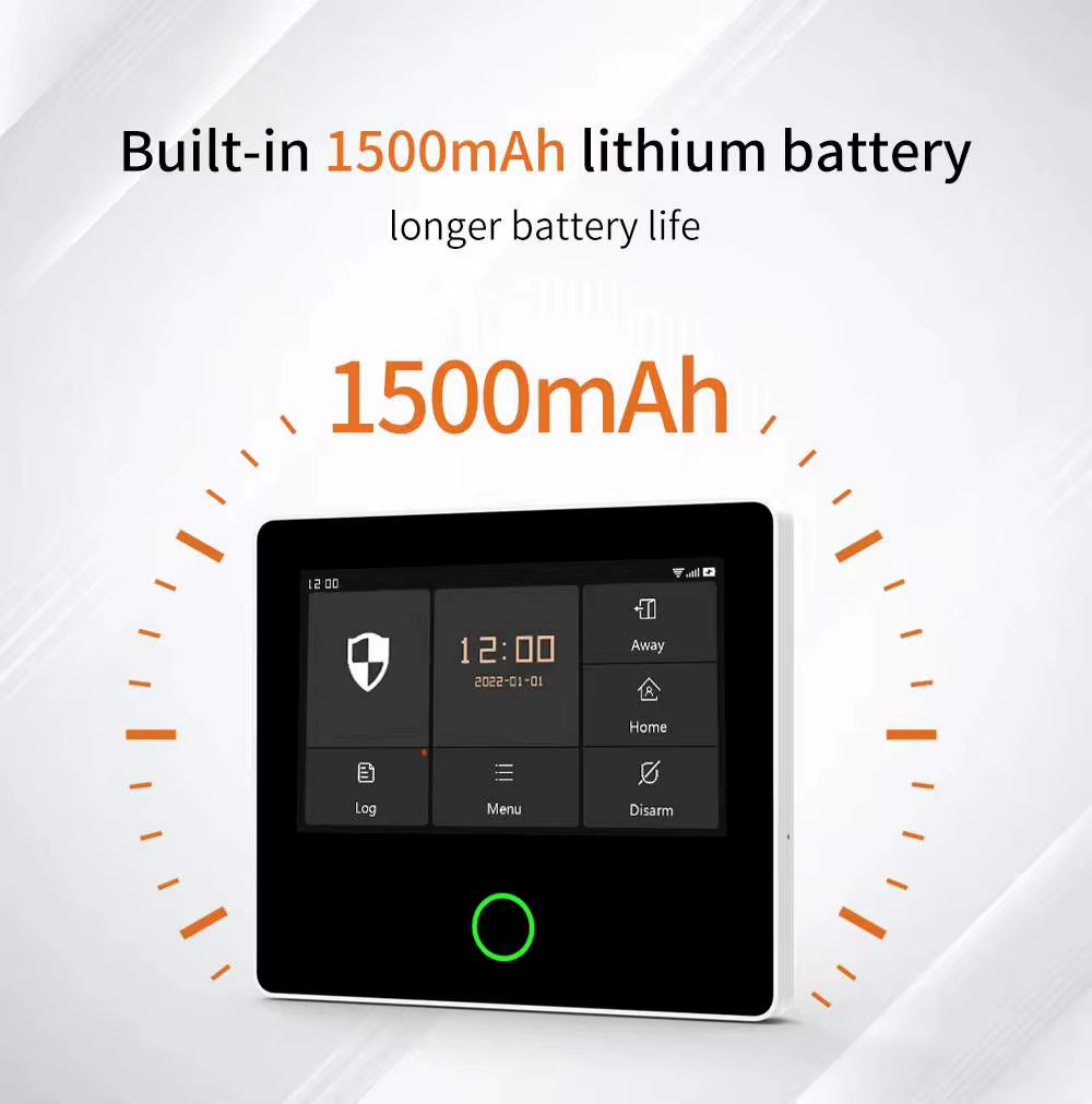 4.3-inch panel Tuya Smart Home Security System Wireless WIFI 4G For Home burglar