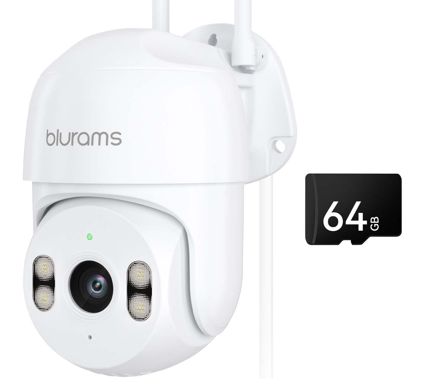 blurams 2K Security Camera Outdoor, 360° PTZ Outside Cameras for Home…