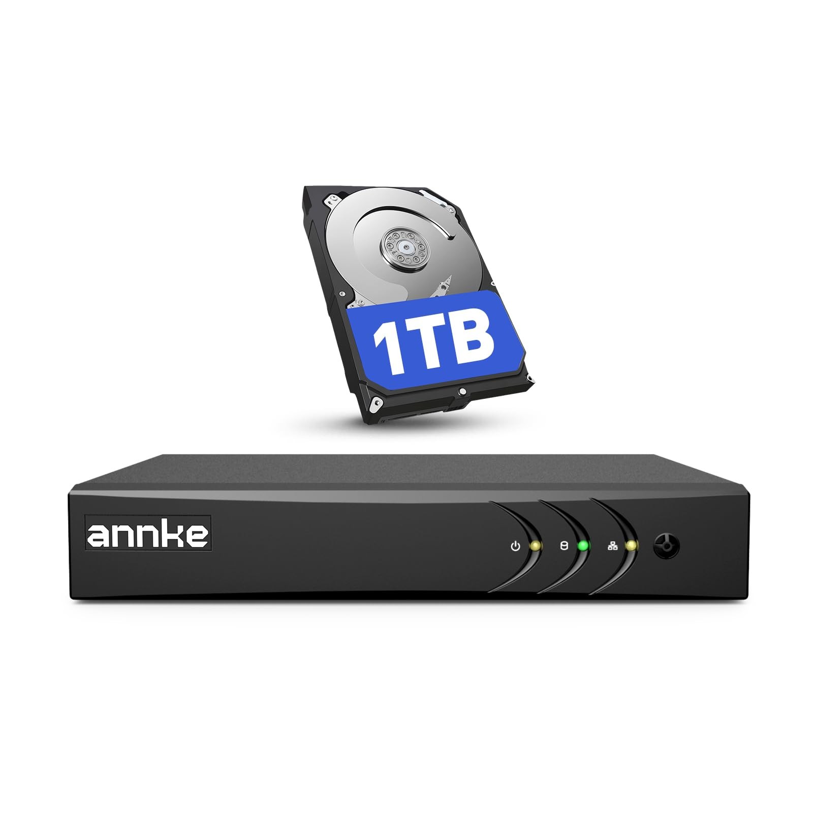 8 Channel 3K Lite Security Digital Video Recorder 1TB HDD H.265+ 5in1