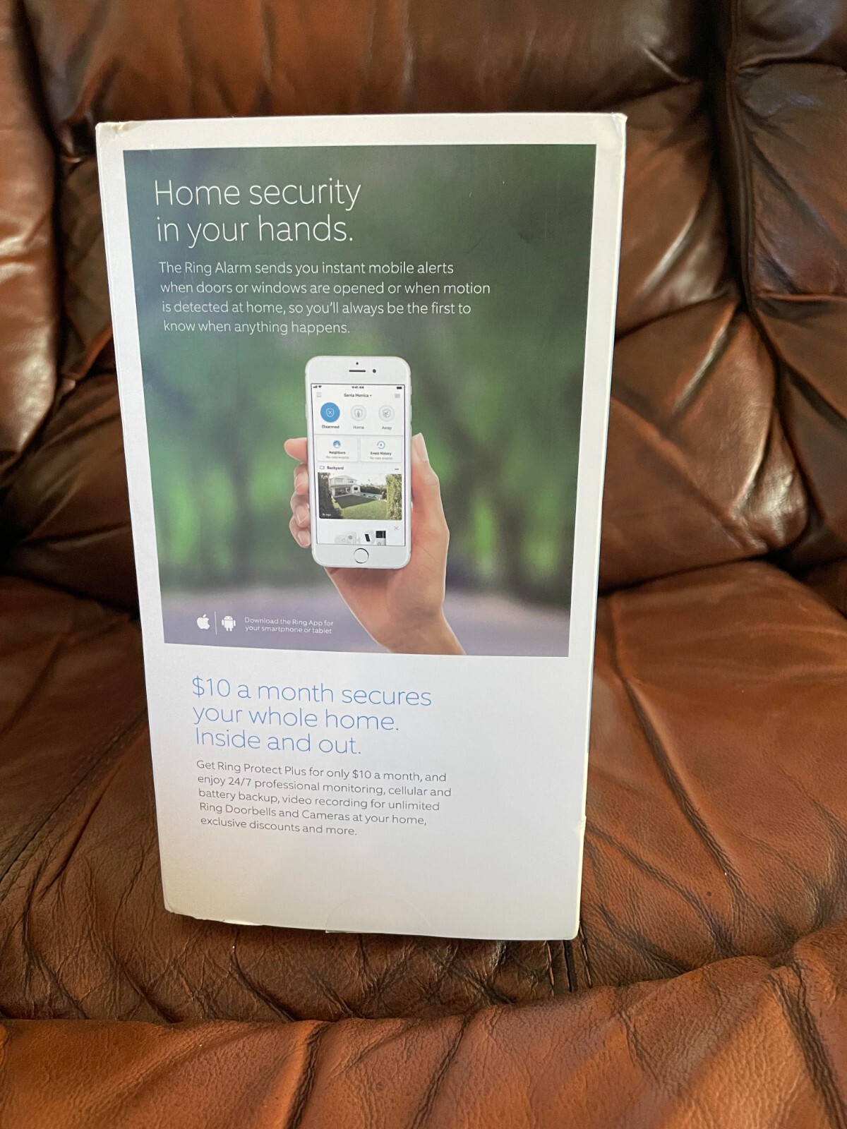 Ring Alarm Wireless Security Kit Home System – 10 Piece