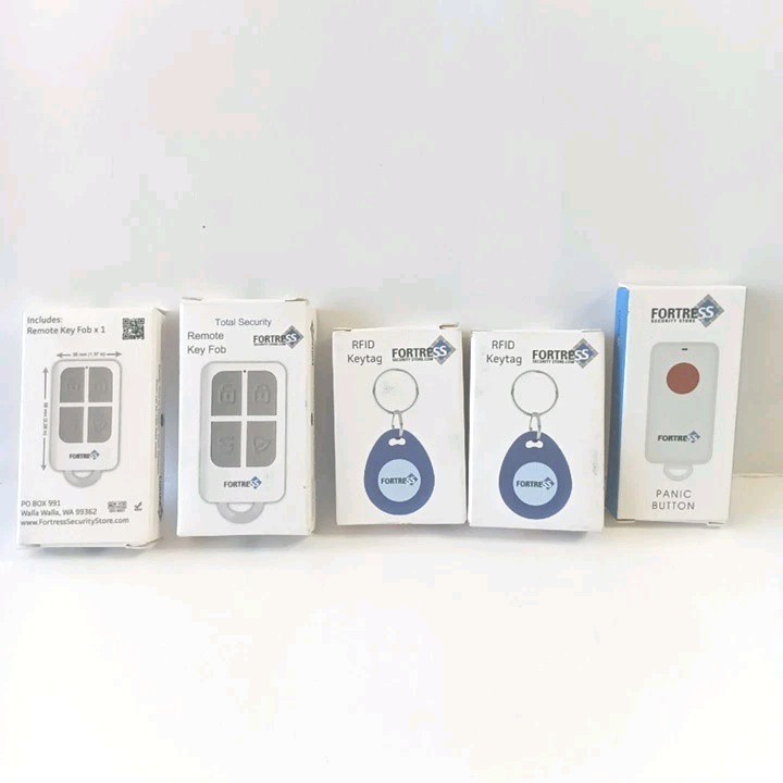 Fortress S03 WiFi Home Security Alarm System Siren Door Window Sensors Keyfobs