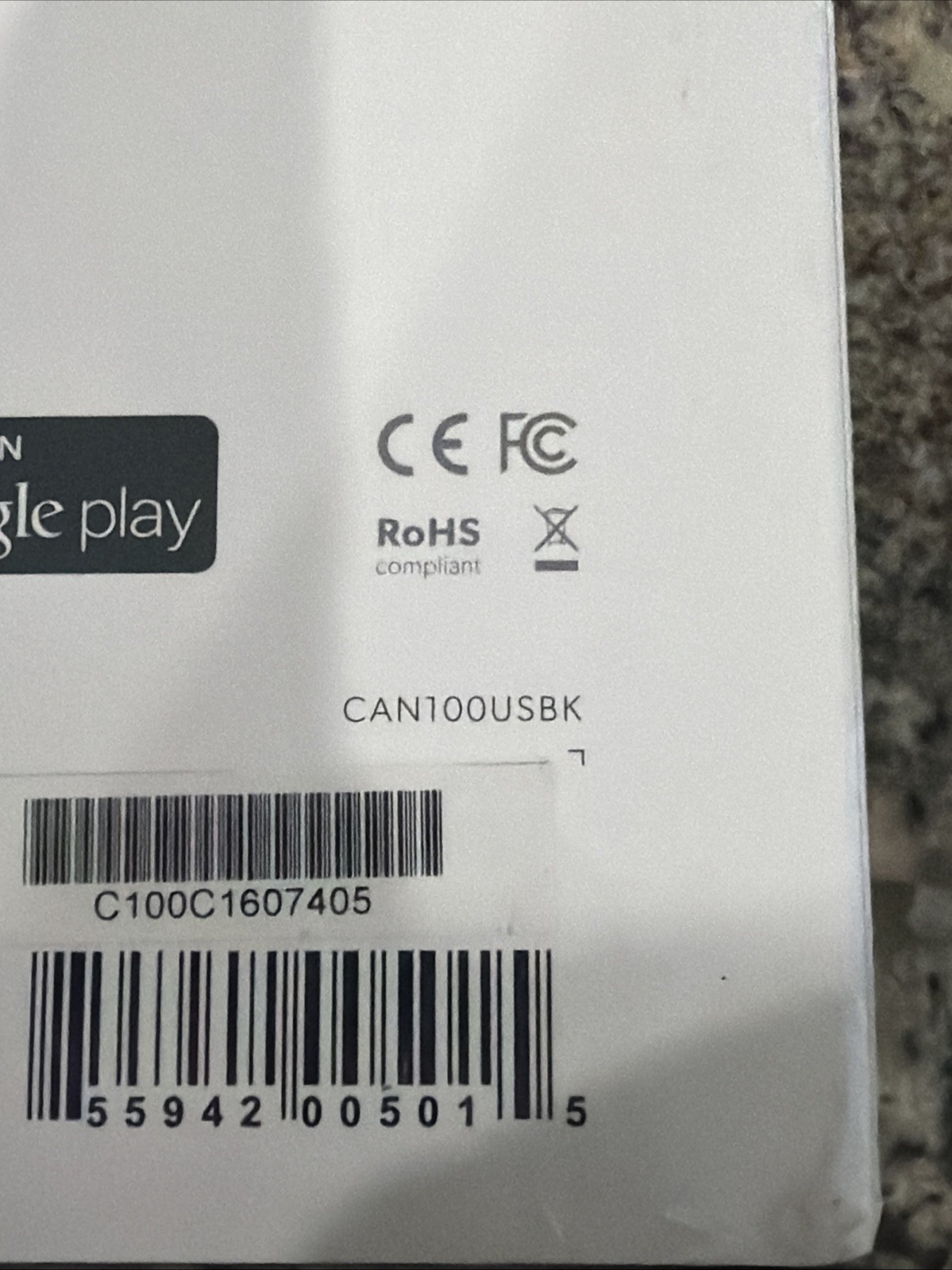 Canary CAN100USBK Smart Home Security Camera Black – New Sealed Free Shipping