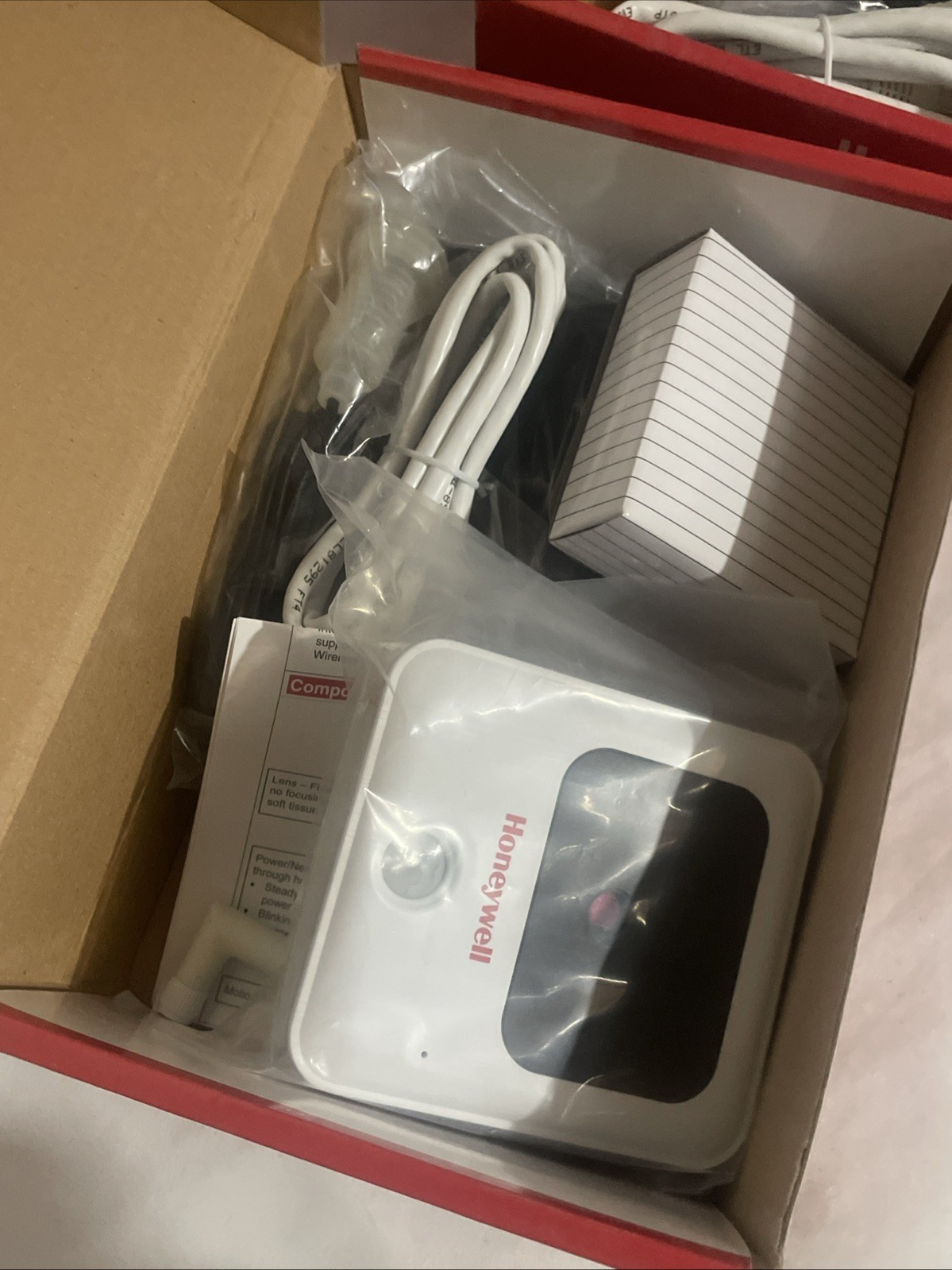 2 New Honeywell IPCAM-WO Wired & Wireless Color Outdoor IP Camera
