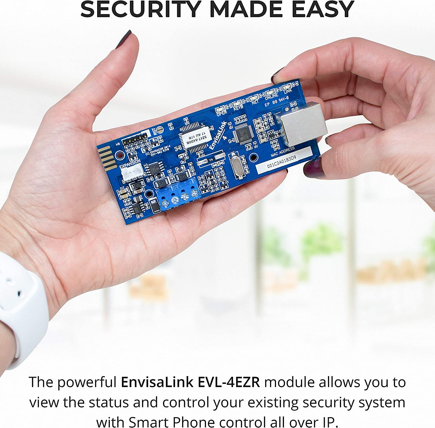 Envisalink EVL-4EZR IP Security Interface Module for DSC and Honeywell (Ademco)