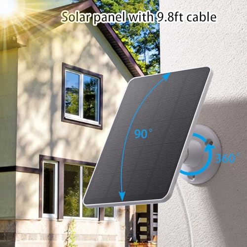 Solar Panel Compatible with Dark blue on the front, white on the back and edges