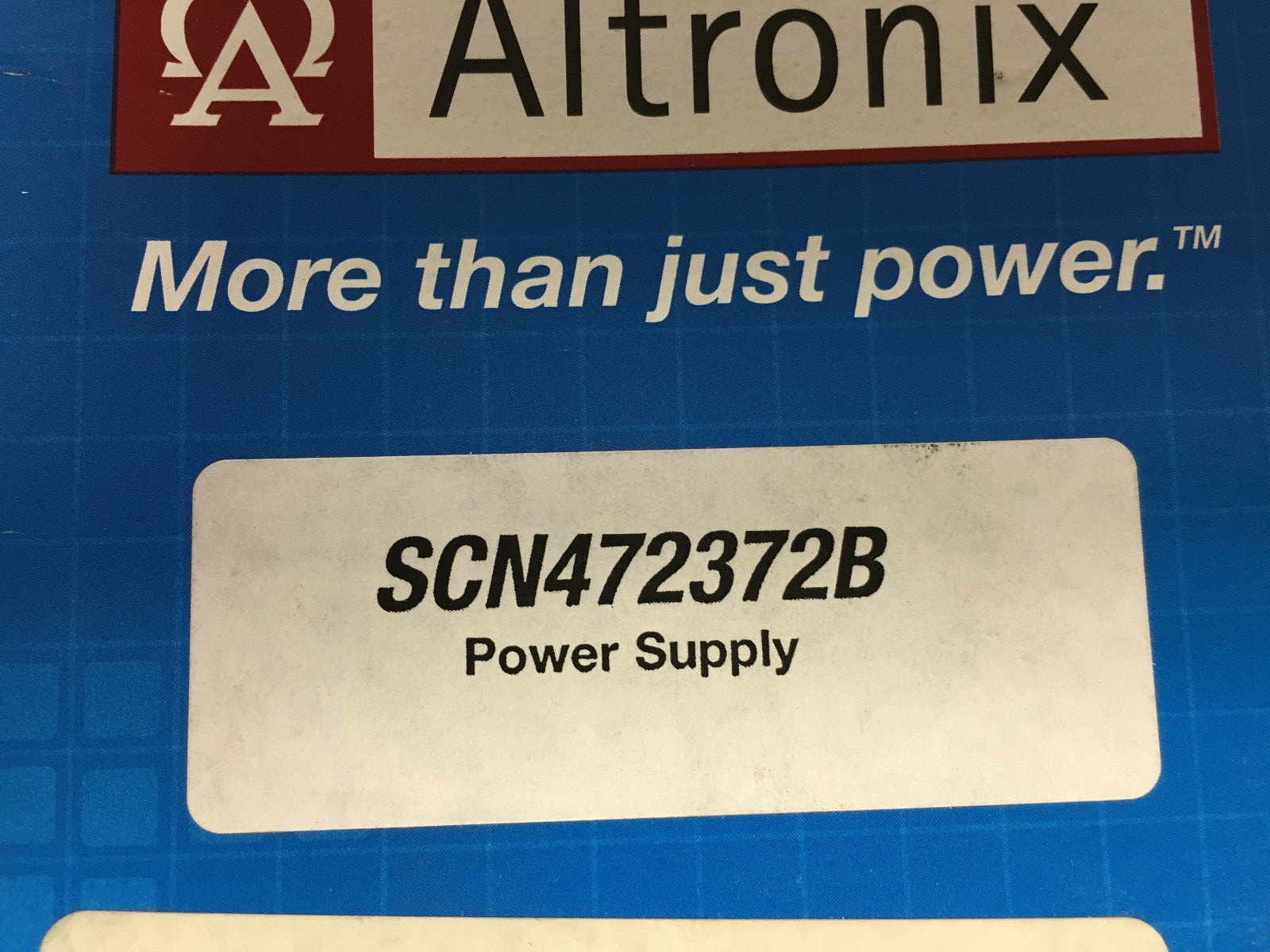 NEW Altronix SCN472372B Power Supply Charger (Tyco 472372B) FOCUS 200-B Alarm