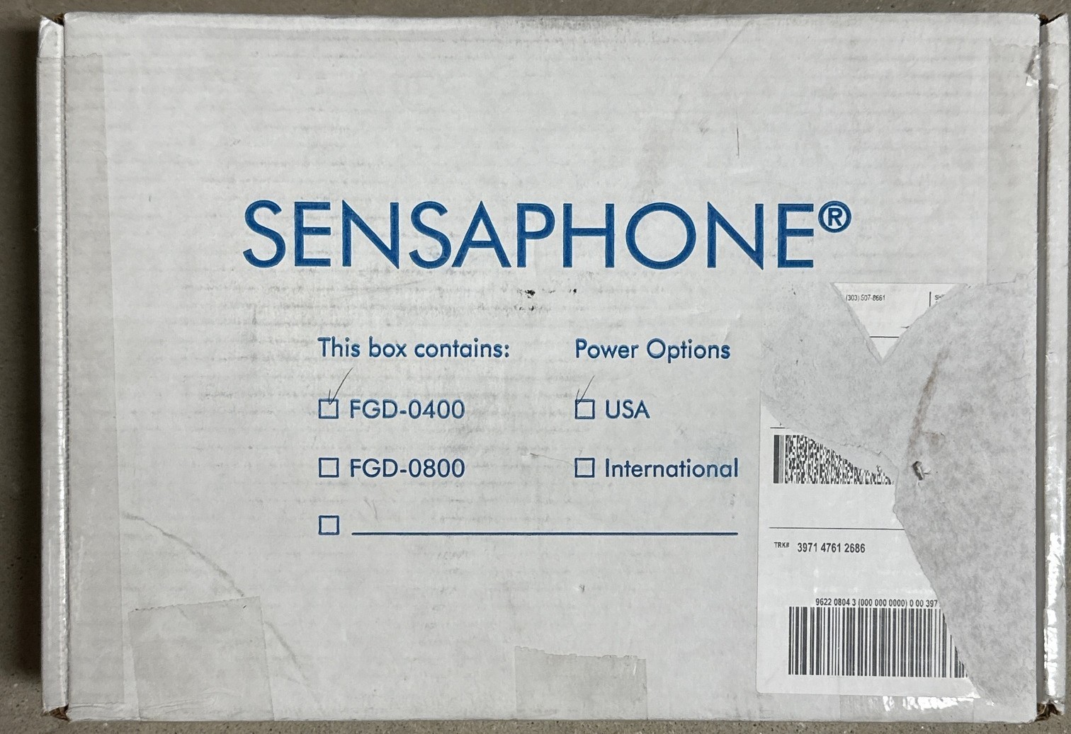 Sensaphone 400 Remote Monitoring System – Gray (FGD-0400) Open Box