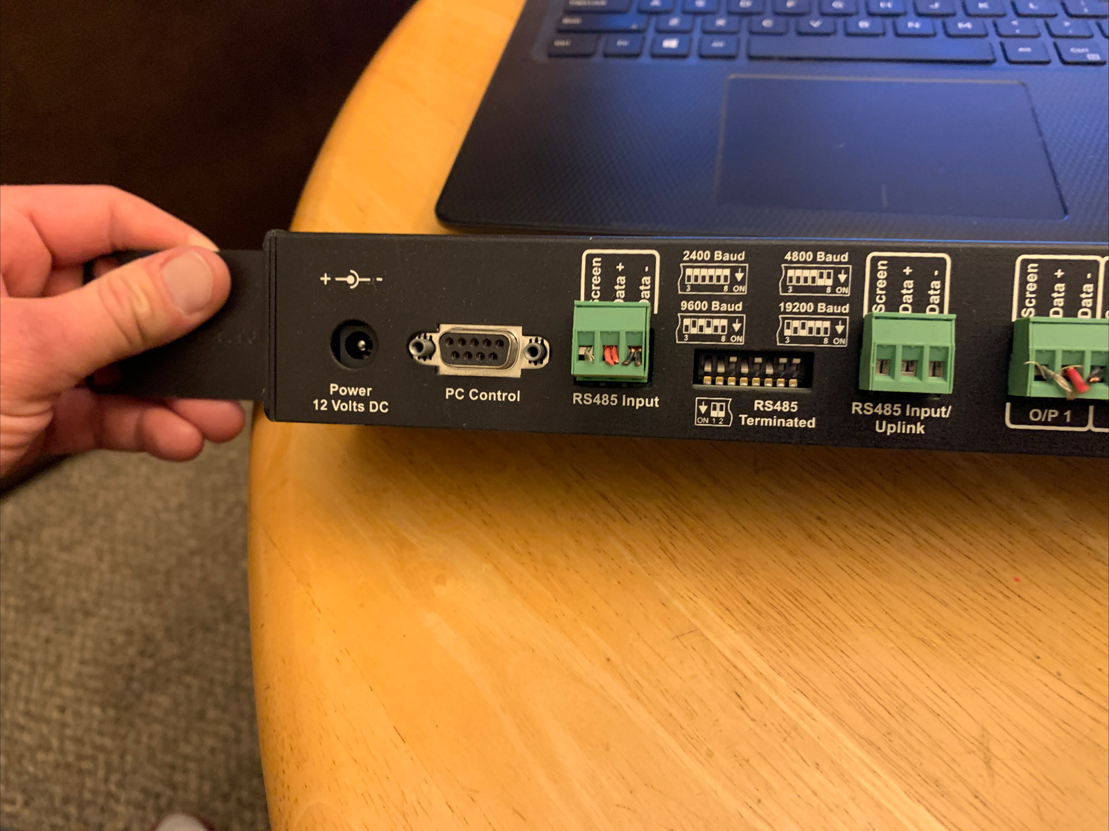 HONEYWELL HDCD8TP 8 PORT CODE BI-DIRECTIONAL DISTRIBUTION UNIT REV:D1 used test