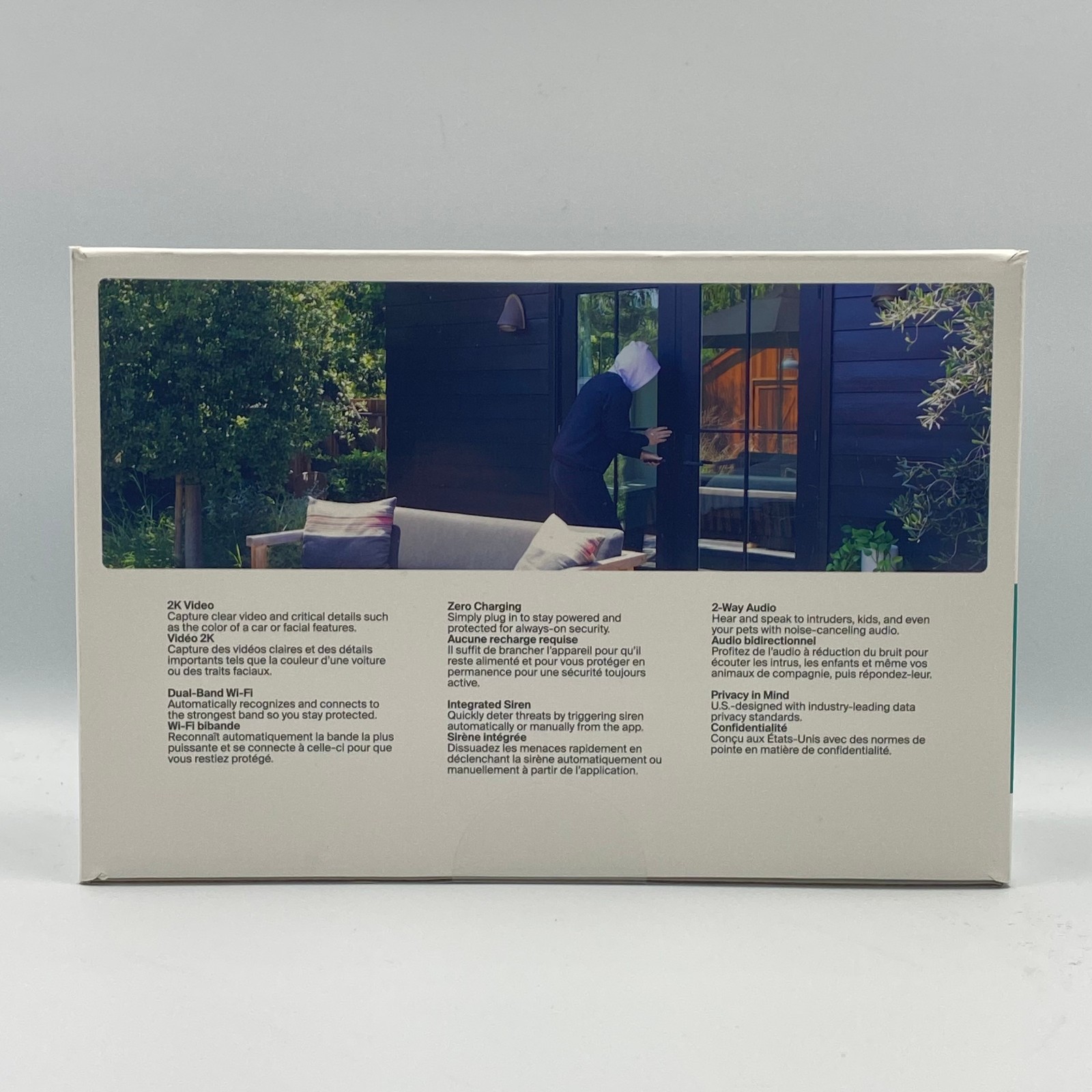 Arlo Essential 2K Outdoor Motion Detection Alert Security Camera System 2-Pack