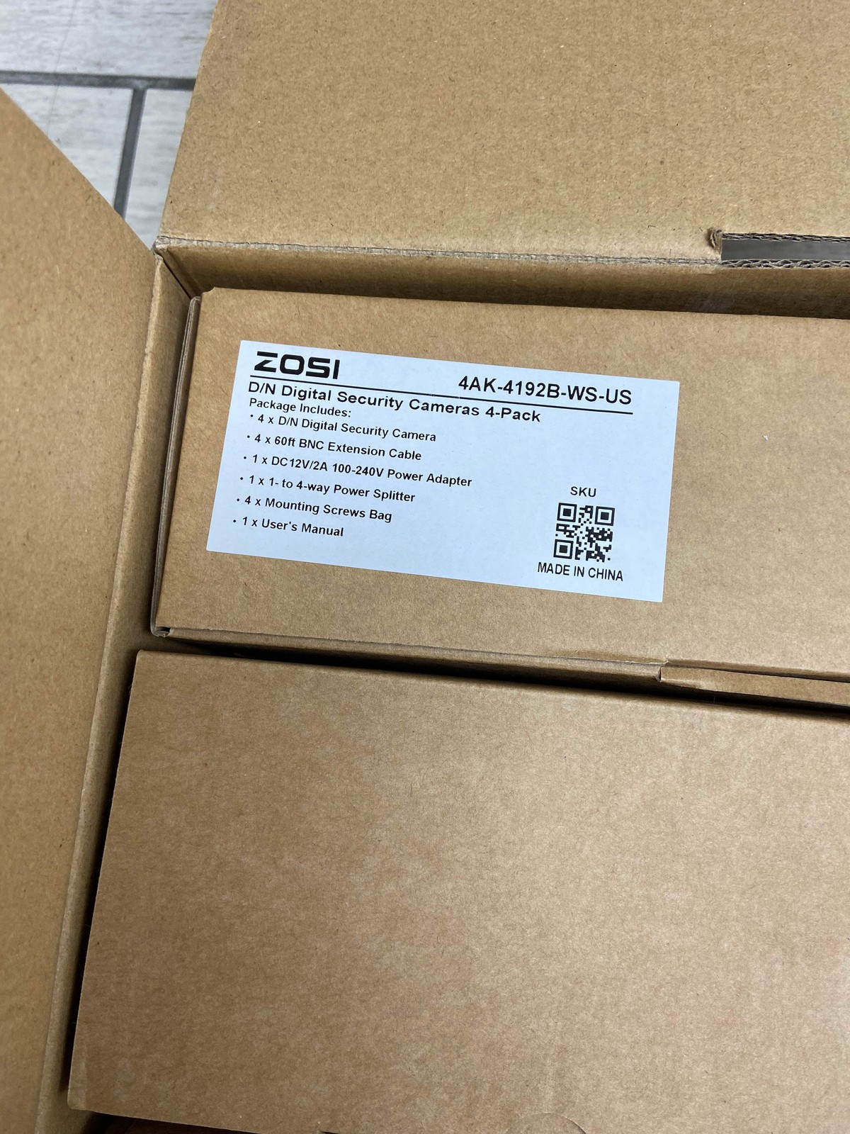 New ZOSI 8-Camera 8-Channel Video Surveillance System Smart Security System 8VMA