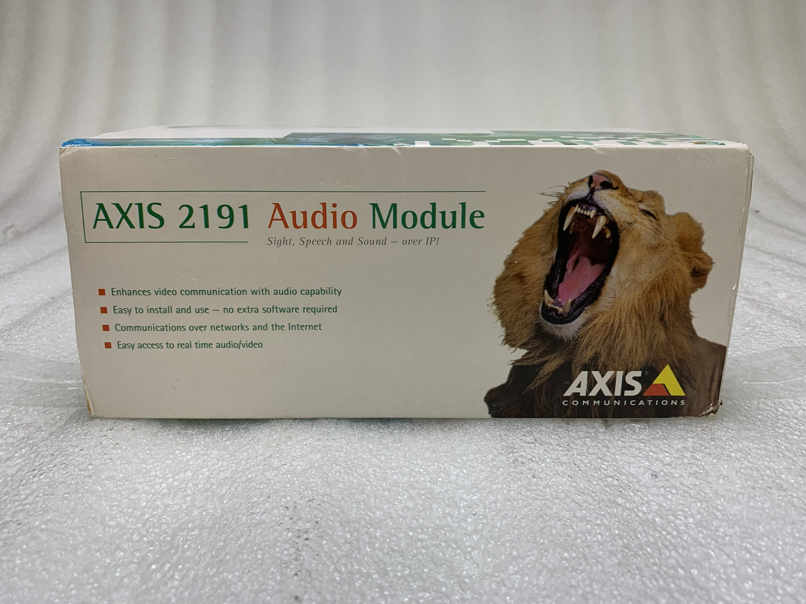 Axis 2191 Audio Module – Sight, Speed & Sound over IP
