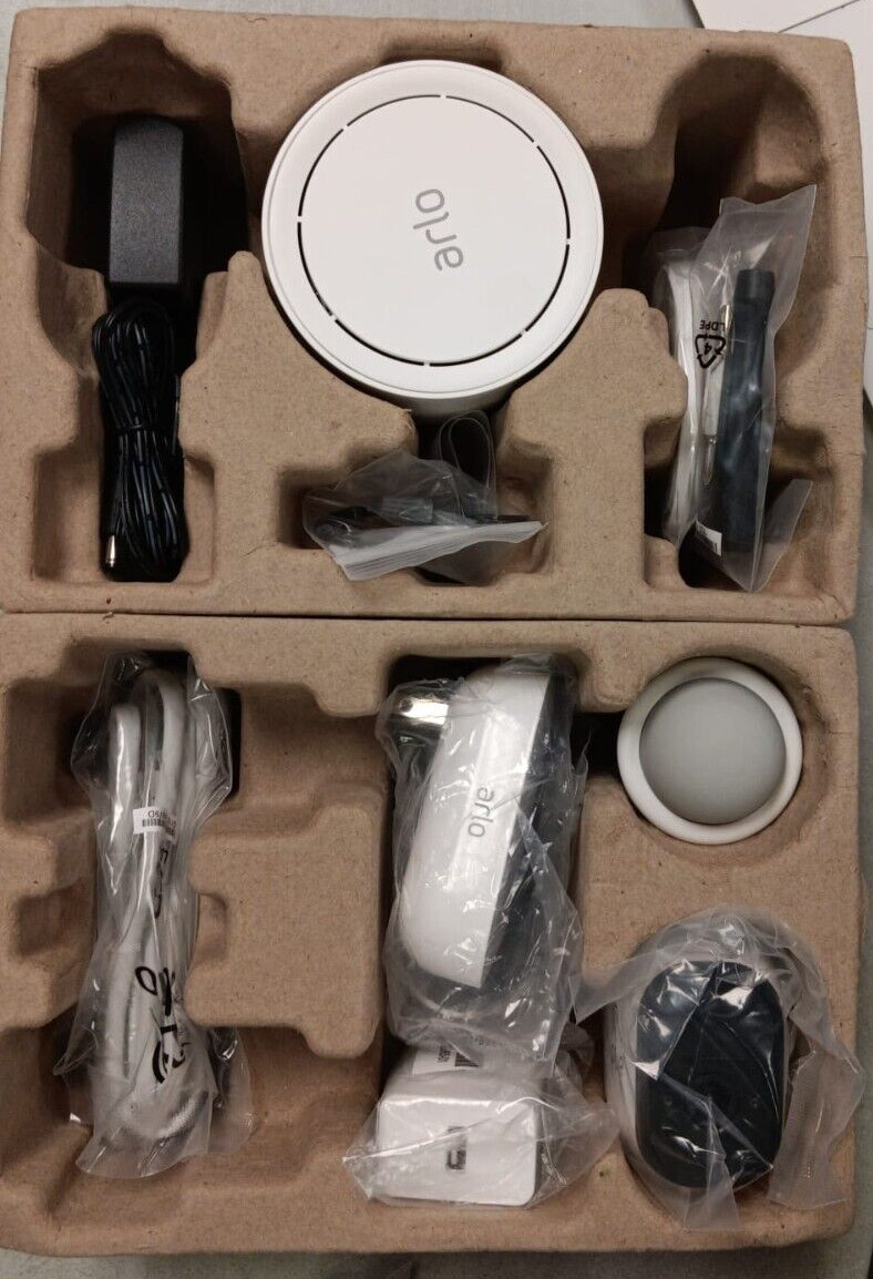 Arlo Smart Home Pro HD Camera Plus Audio Doorbell and Chime System