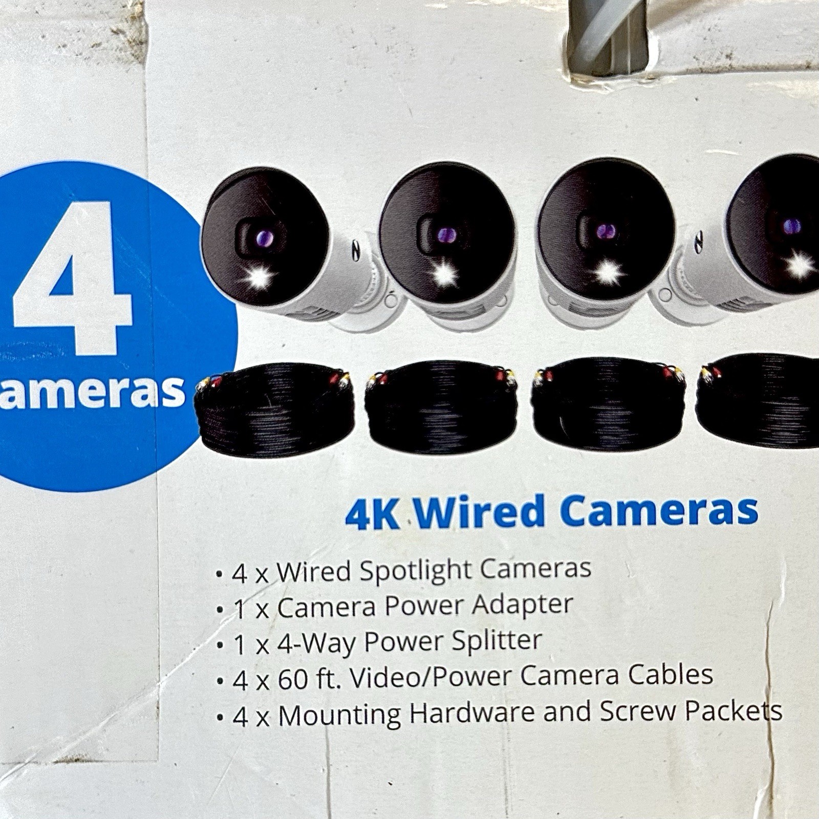 Night Owl UHD 1TB HDD 8 Channel 4K Bluetooth Camera System White WM-BTD881-4LSA
