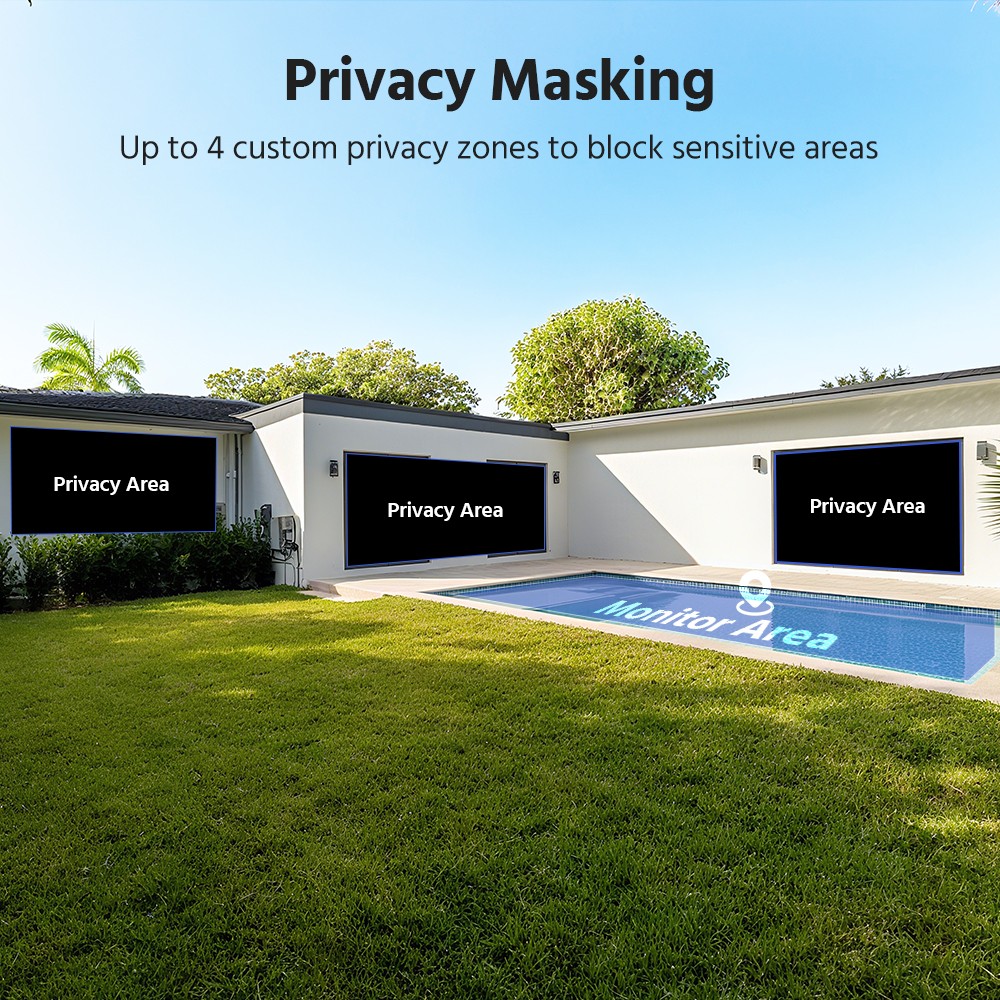 ANNKE 4MP Wireless Security Camera System WIFI Color Night 2-Way Audio 170° View