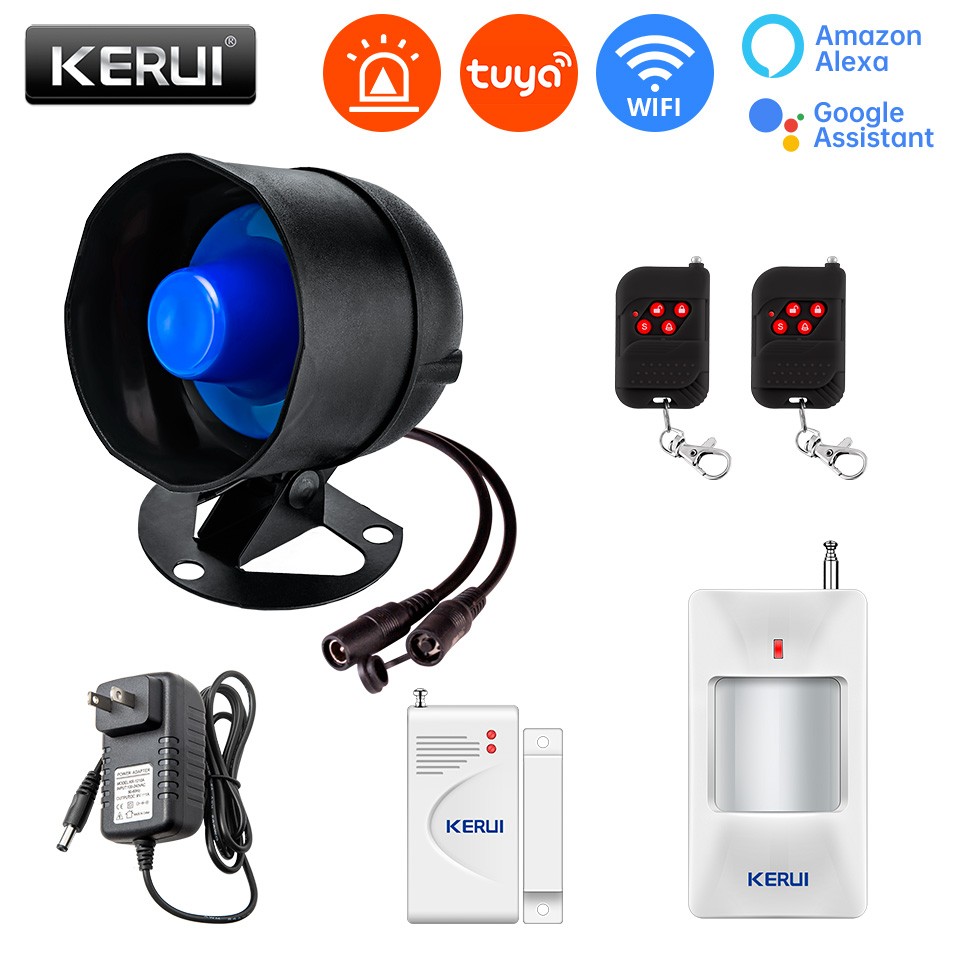 Tuya APP WIFI Wireless Security Alarm System Home Burglar Motion Detector Kit