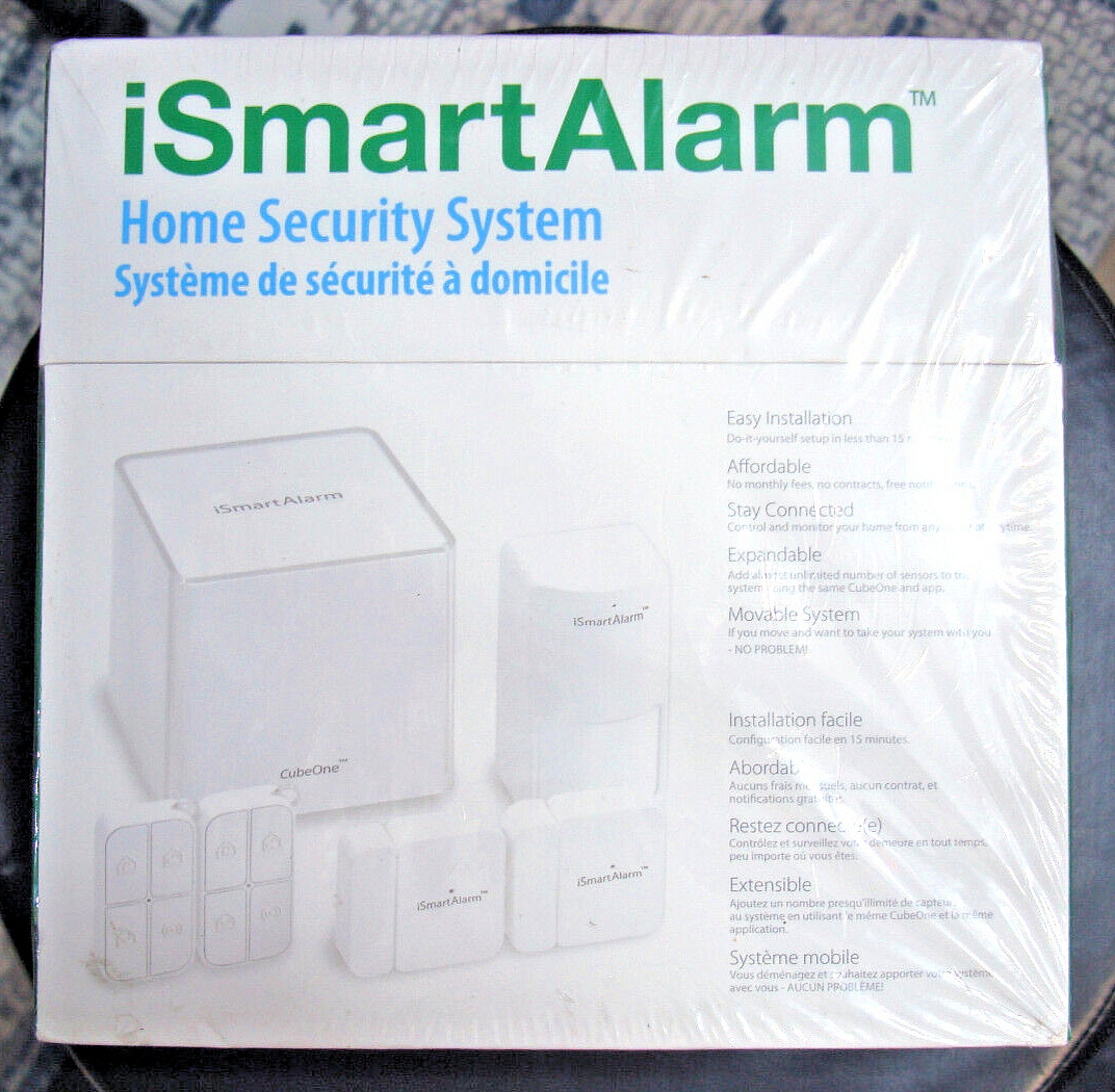 iSmartAlarm Home Security System – Preferred Package – SEALED In Original Wrap