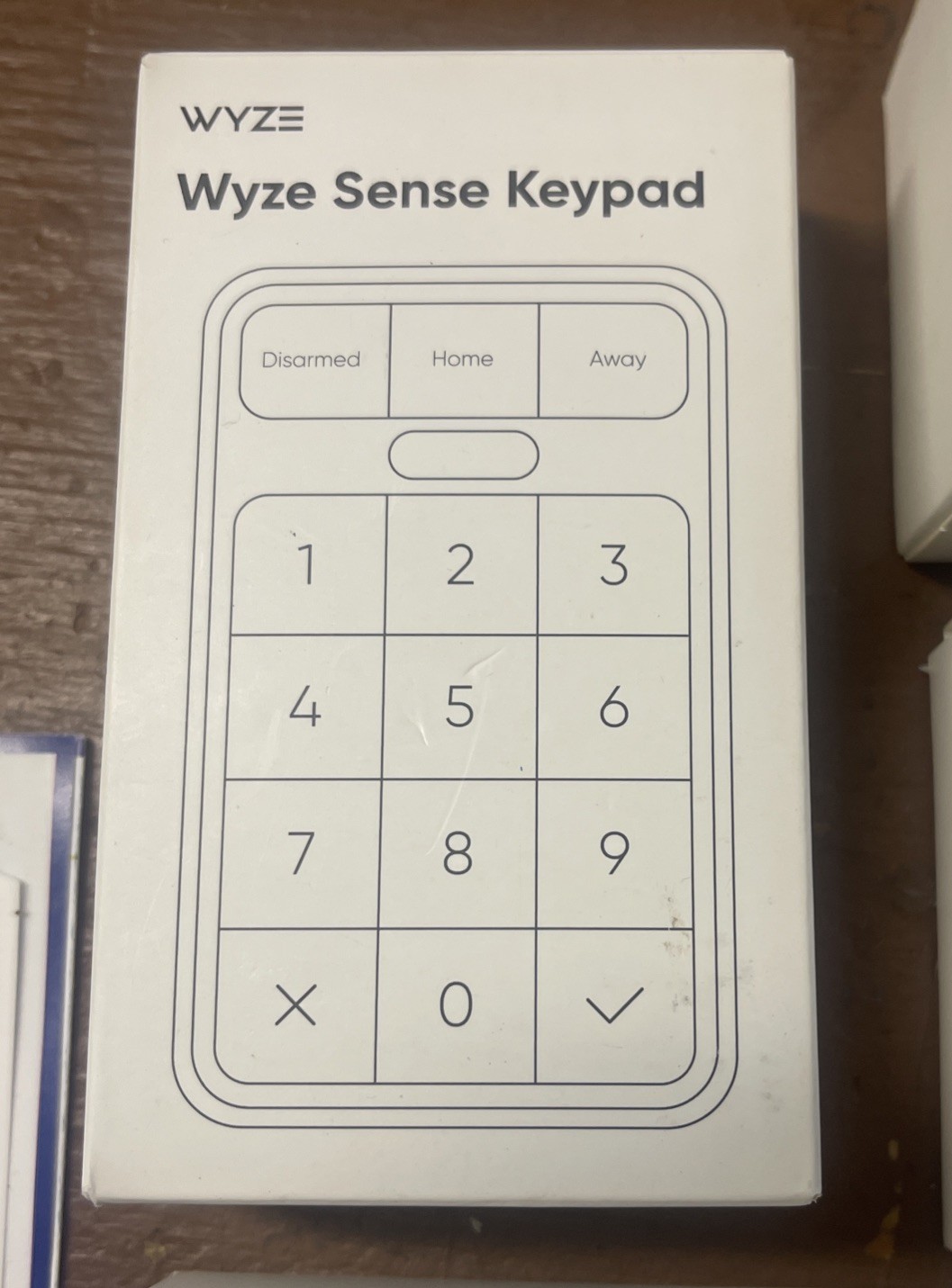 Wyze Home Security System Core Kit w/Hub,Keypad,Motion,3 Entry Sensors Open Box