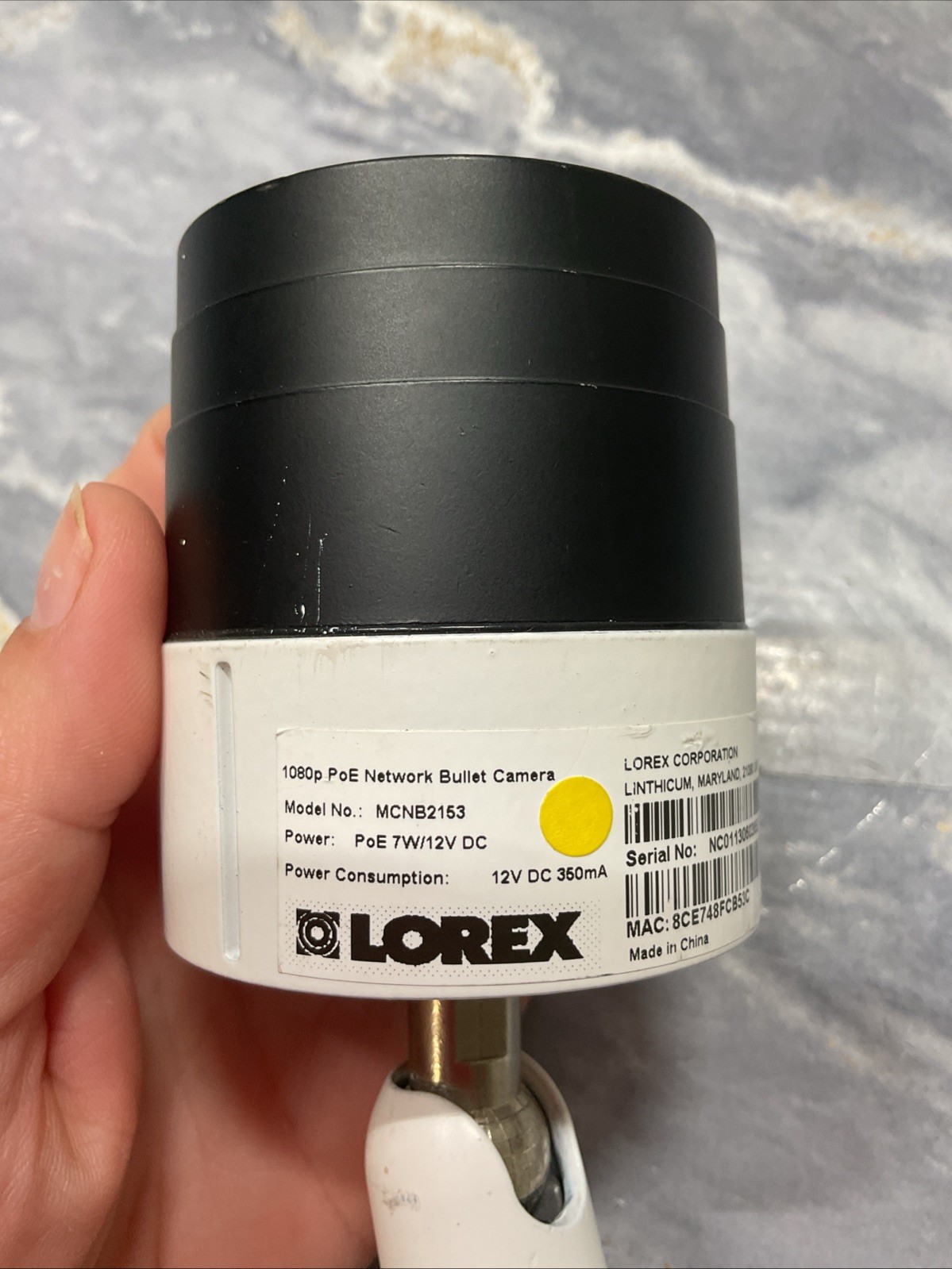 LOREX MCNB2153 FULL HD 1080P IP Bullet Camera