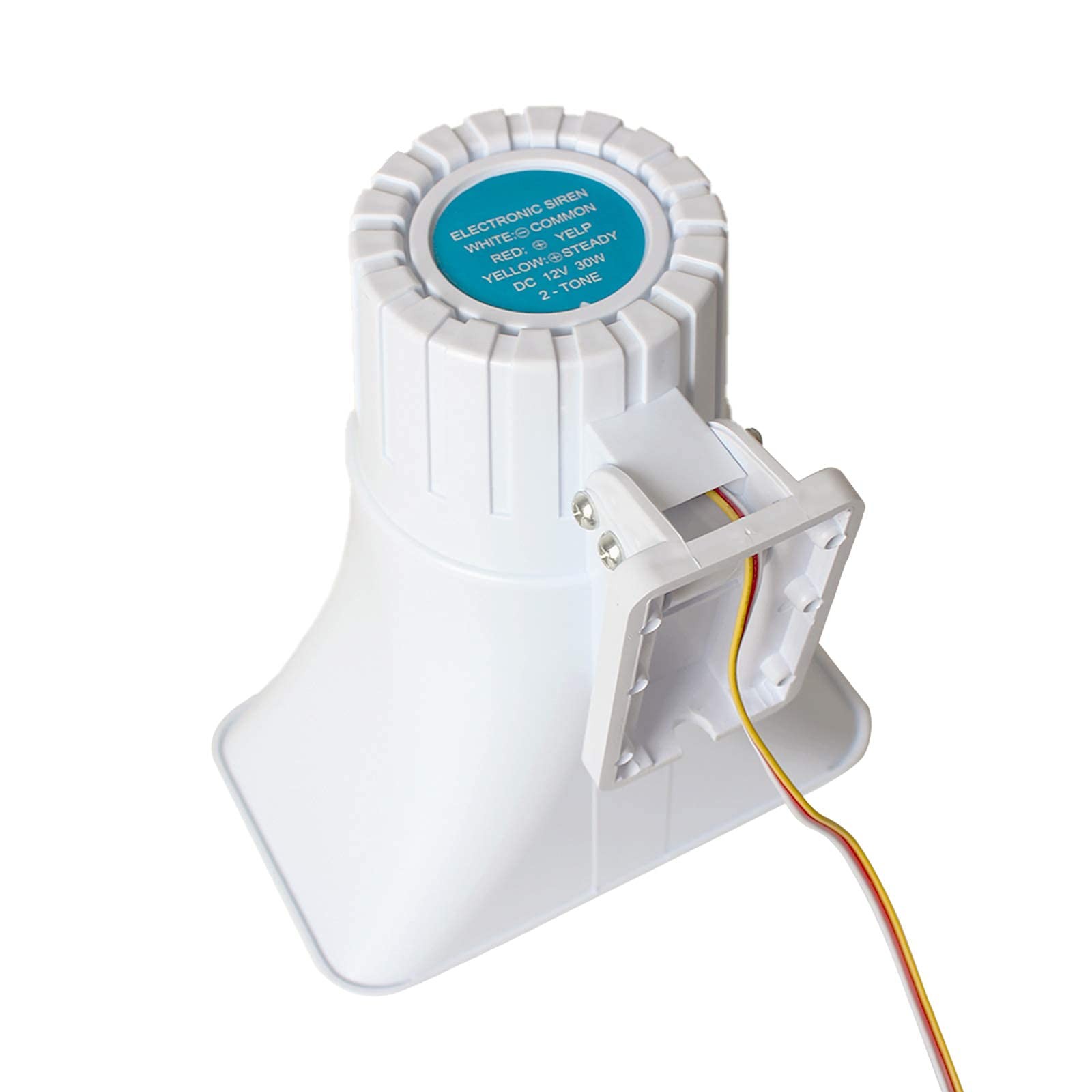 30W Alarm Siren ,Dual Tone Outdoor Self Contained Electric Security Ring Sire…
