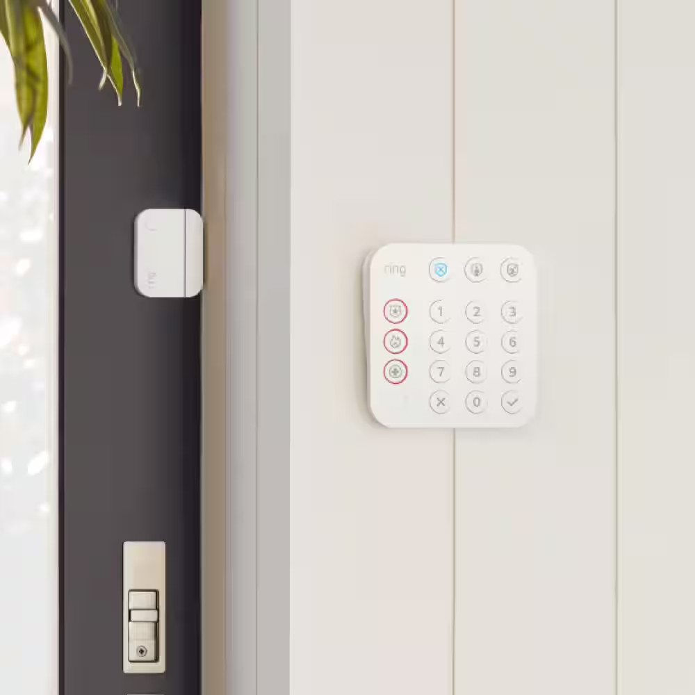 Alarm Pro Wireless Security System, 14 Piece Kit with Built-In Wifi Router(2Nd G