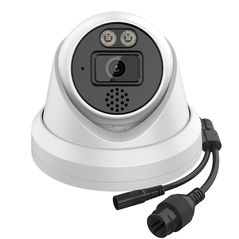Vikylin 16CH 16POE NVR 4K 8MP Full Color Turret IP Camera POE 2 Way Audio Lot