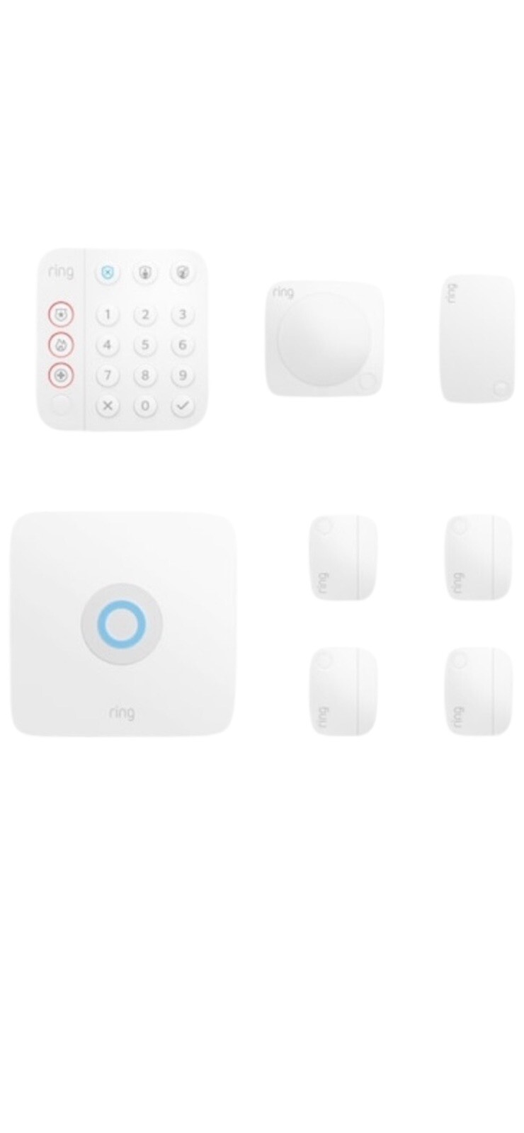 Ring Alarm Wireless Security System, 8 Piece Kit (2 Gen)