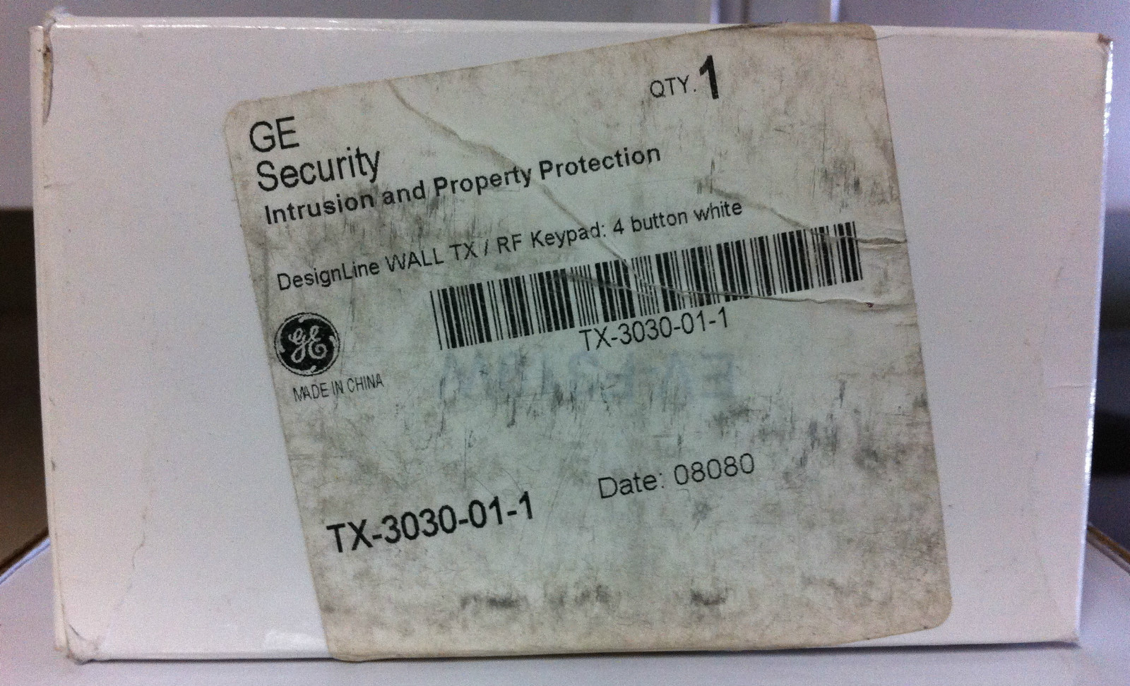 Brand New GE TX-3030-01-1 EV-F319W Wireless Wall Keypad, SIMON 3 XT XTI