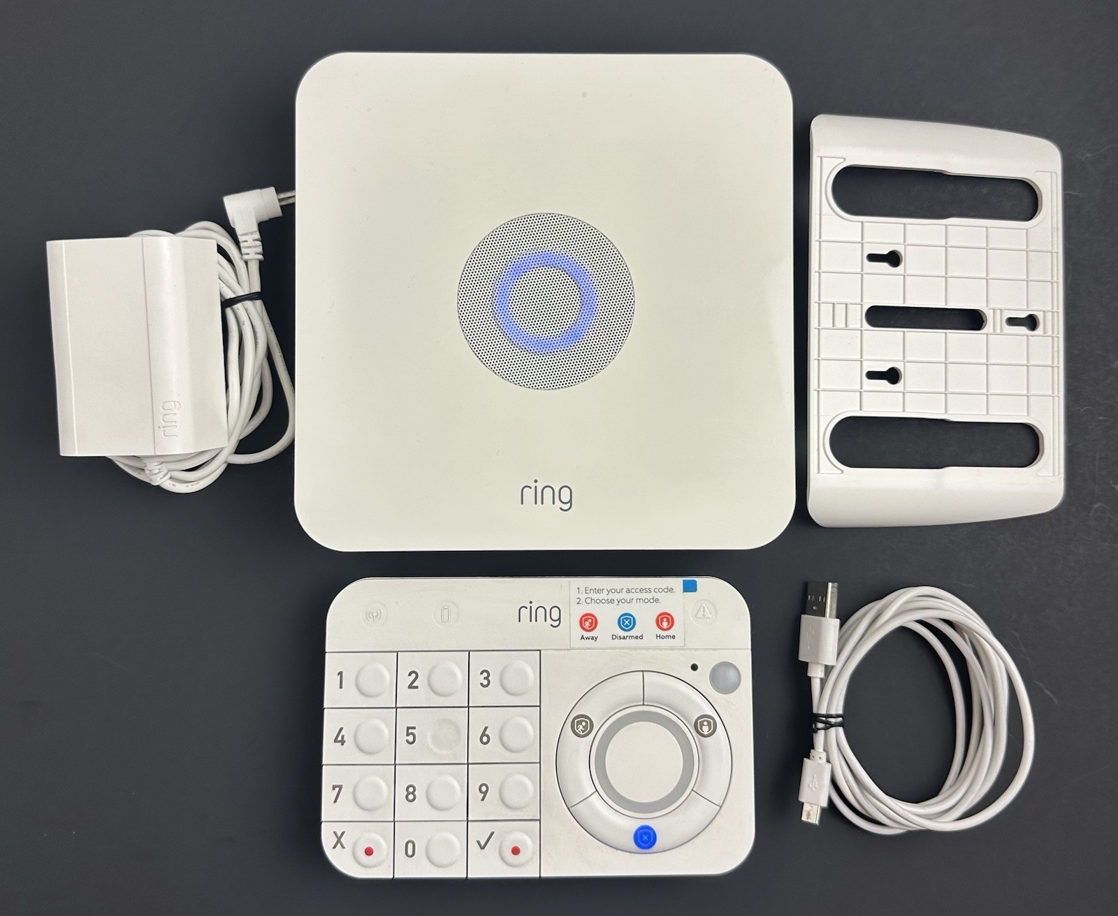 Ring Base Station US & Keypad ( Don’t Know Access Code )