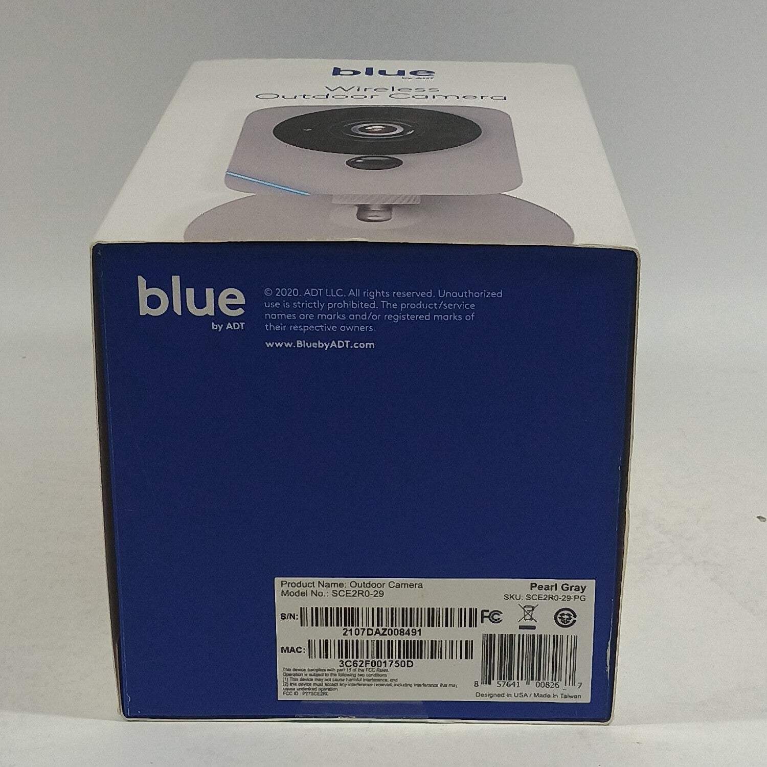 New Blue S40LR0-01 Smart Home Hub Gray Home Security Bundle S40LR0-01