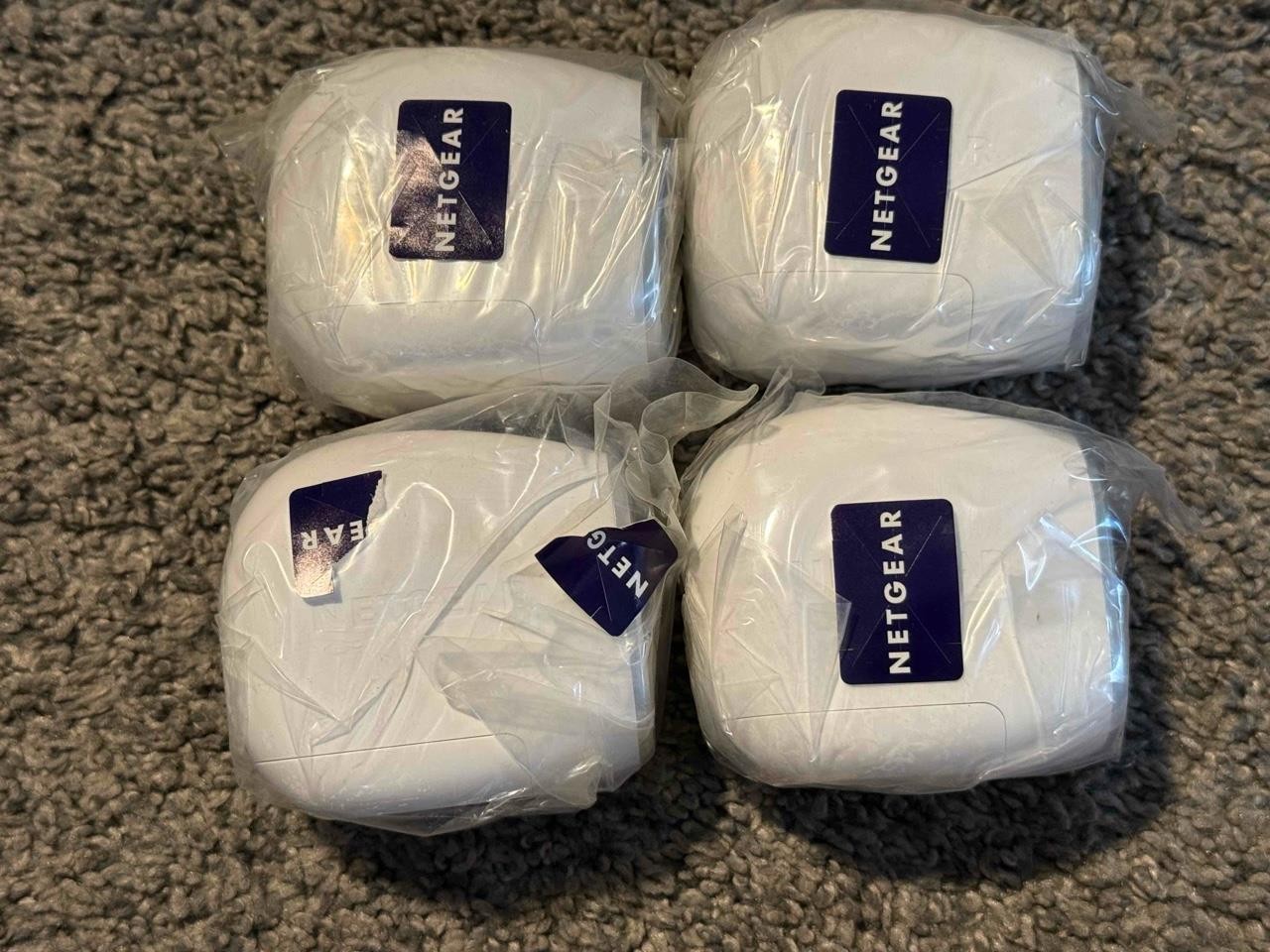 Lot of (4) Netgear Arlo Add-On HD Home Security Camera VMC3030 Set VMC3430