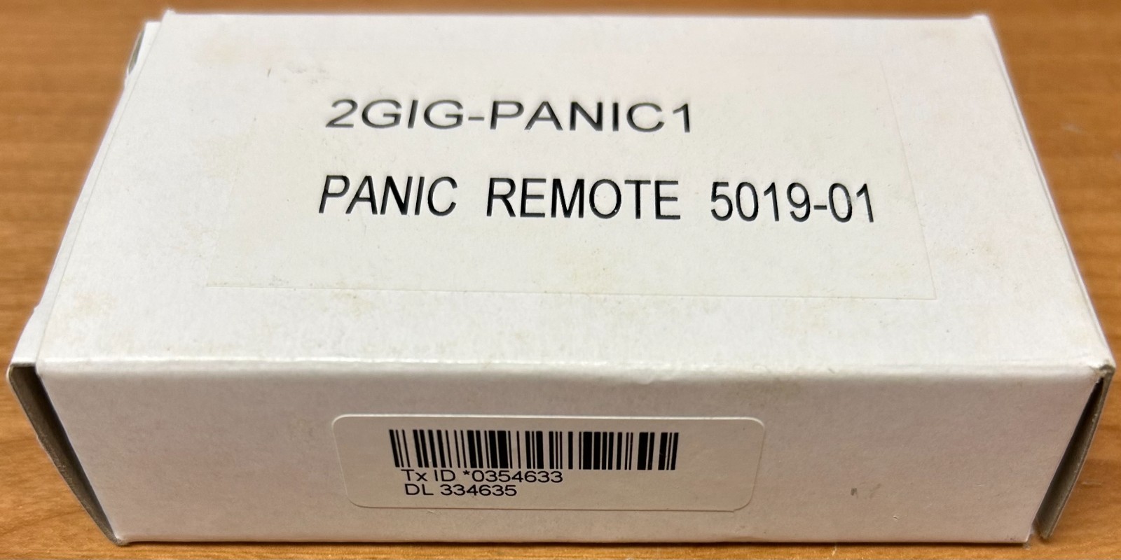 2gig 2GIG-PANIC1 Panic Remote 5019-01