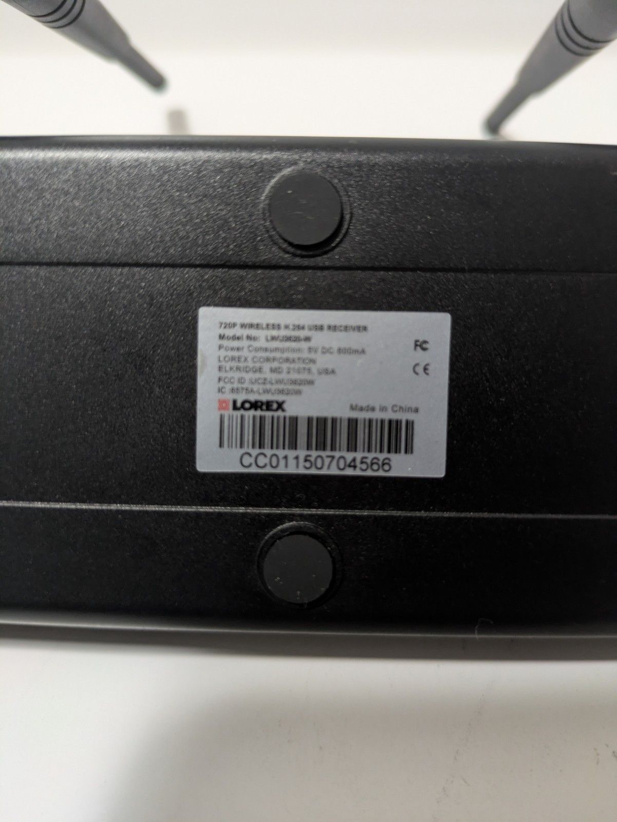 Lorex LWU3620-W 4 Channel 720P Wireless USB Receiver H.264 lh041 lh0414