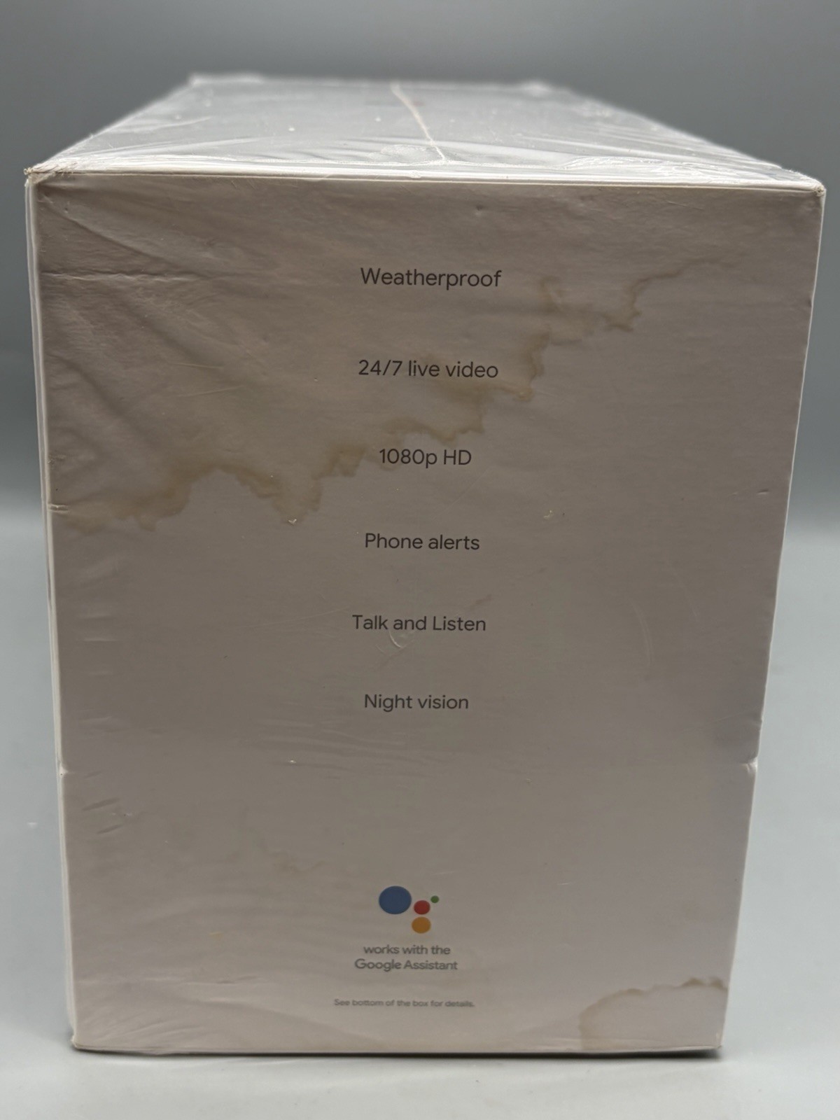 Google Nest NC2400ES Outdoor Security Cameras – 2 Pack – Sealed