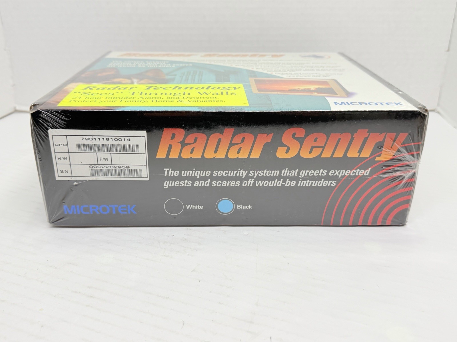 Microtek Radar Sentry Motion Security Alarm Barking Dog System NEW Sealed