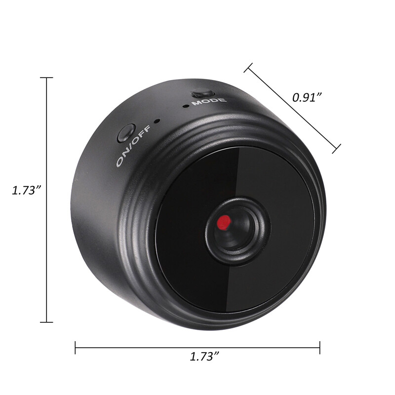 2-Way Audio Smart Mini WiFi Camera 1080P HD Night Camera w/Battery Home Security
