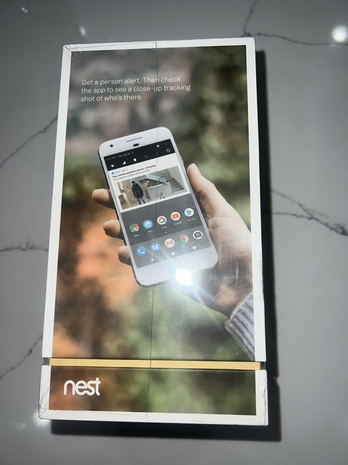Nest Cam IQ NC3100US INDOOR Security Camera – Sealed New in Box ( Not Battery)