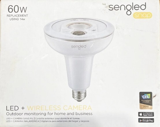 Brand New Sealed Sengled Snap 60W LED Bulb + Wireless Camera