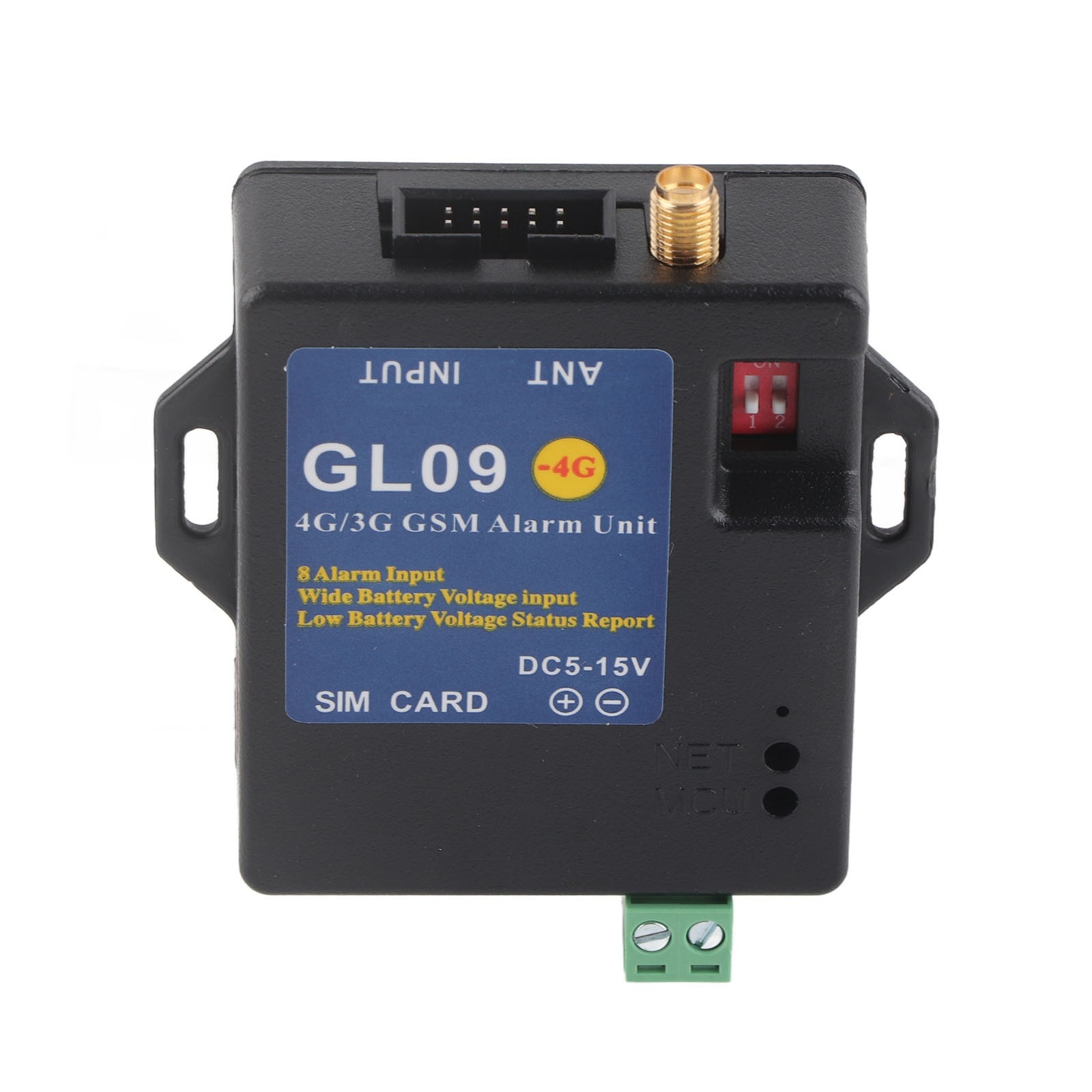 4G/3G/GSM Alarm Security System Alert Module 8‑Channel Input Low Consumption For