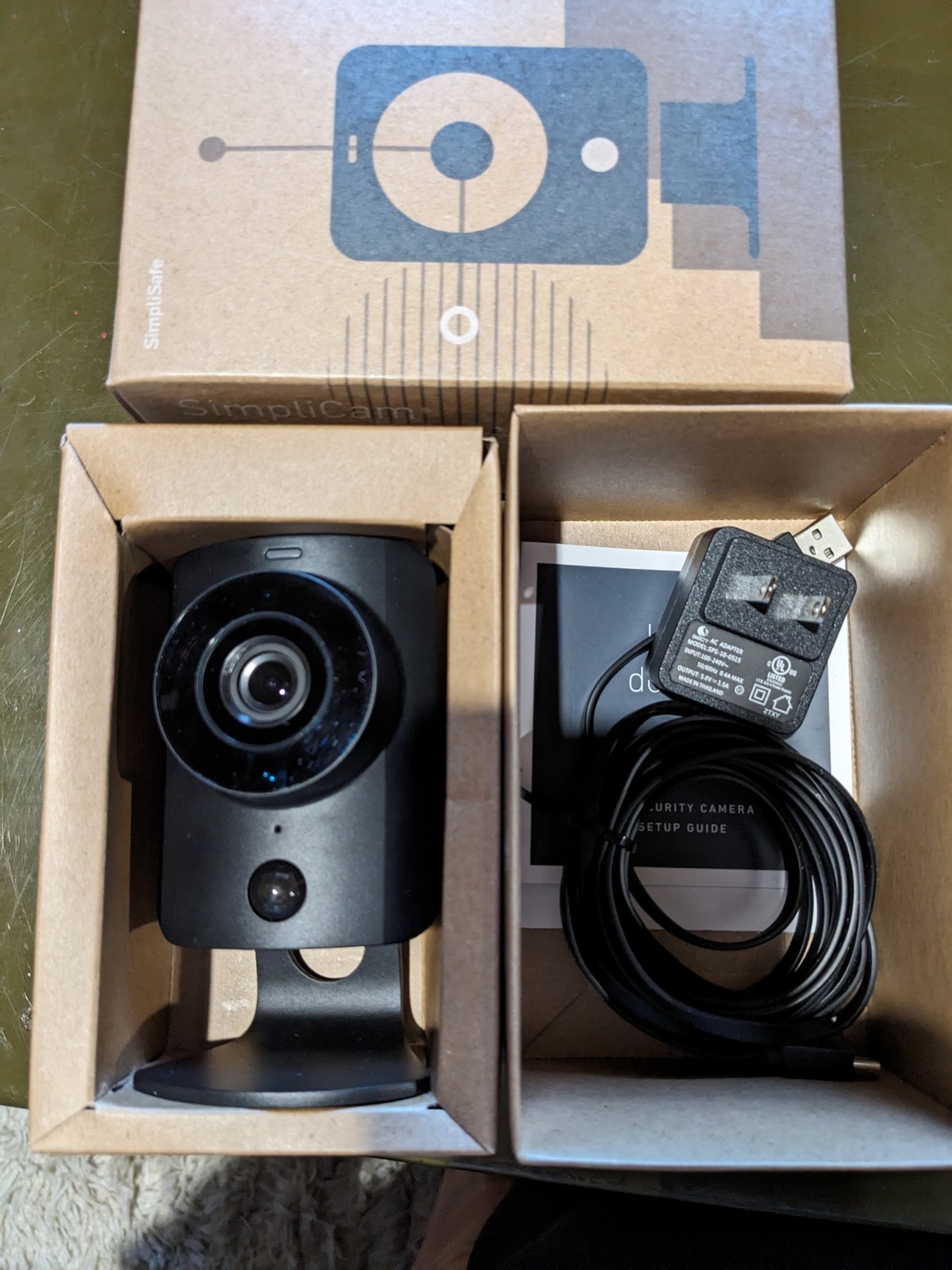 SimpliSafe SimpliCam 1080p Wireless Security Camera – Black