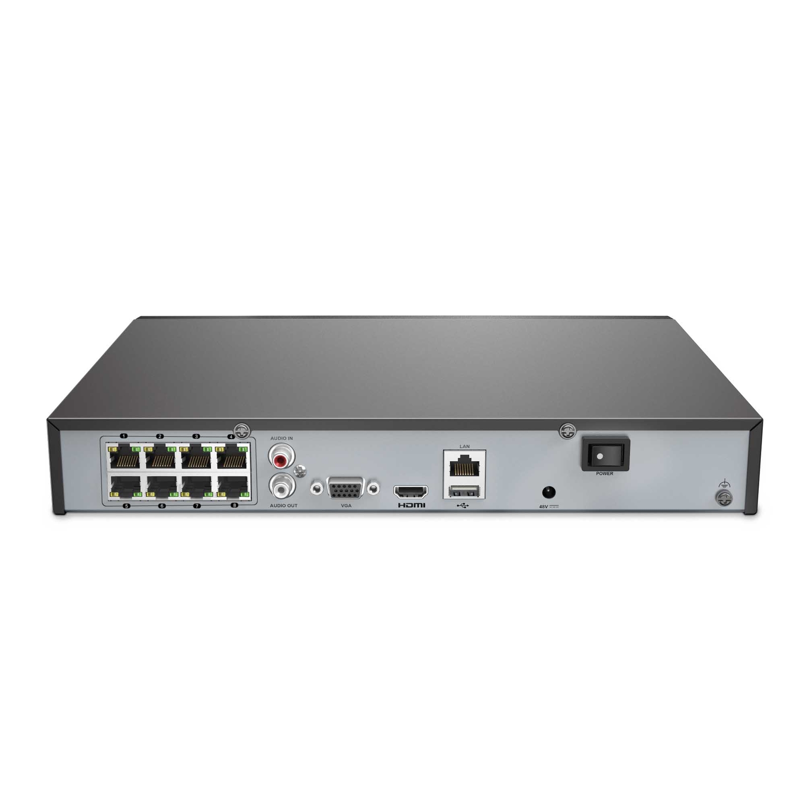 ANNKE 8CH 12MP NVR POE AI Security IP Network Video Recorder Smart Search H.265+