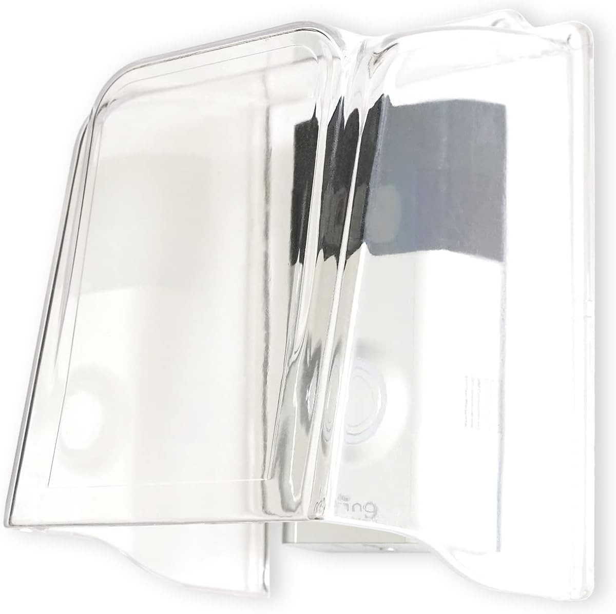 Plastic Doorbell Rain Cover, Transparent Water Shield T